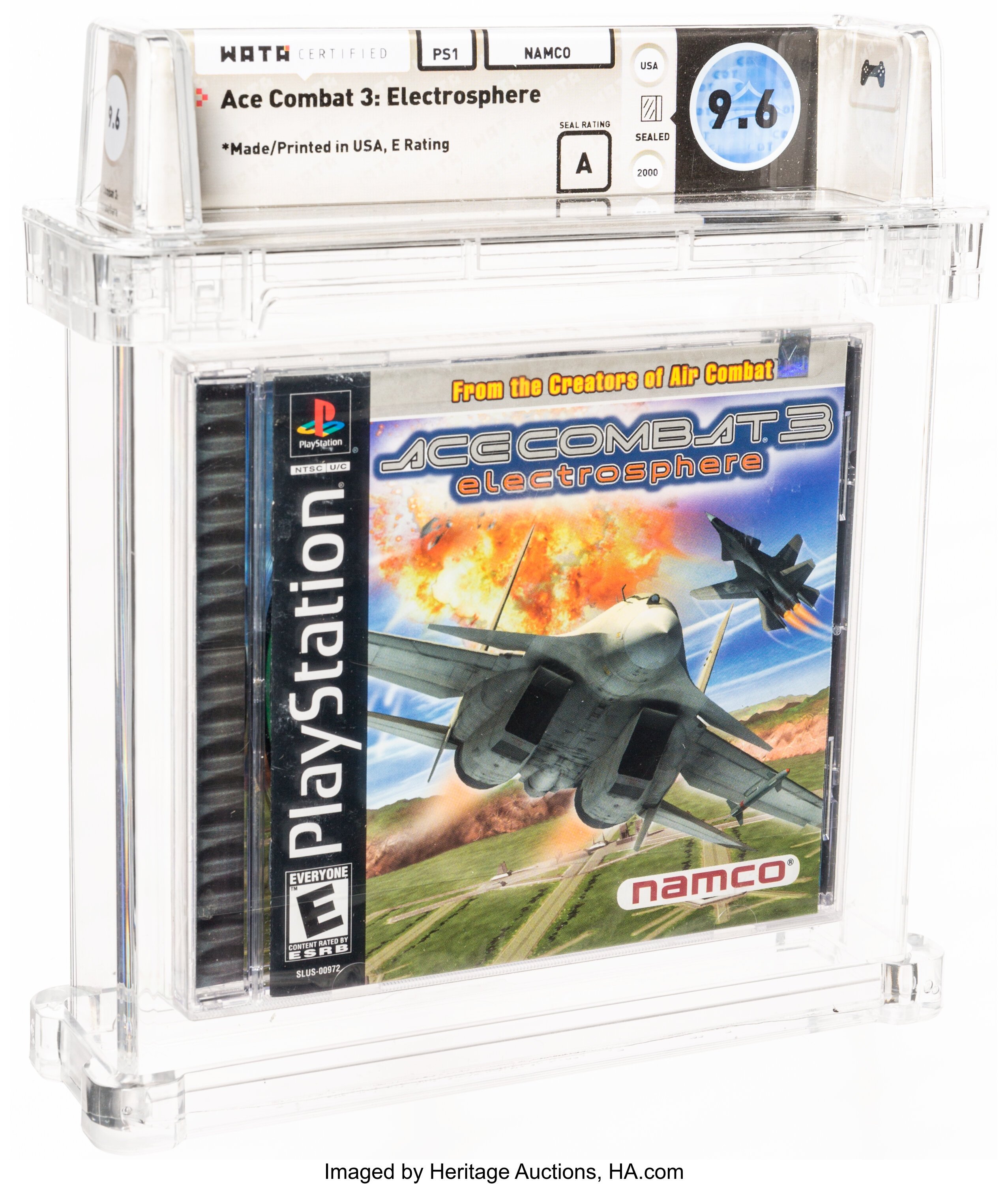Ace Combat 3: Electrosphere (PS1) — PSA Pop Report & Prices