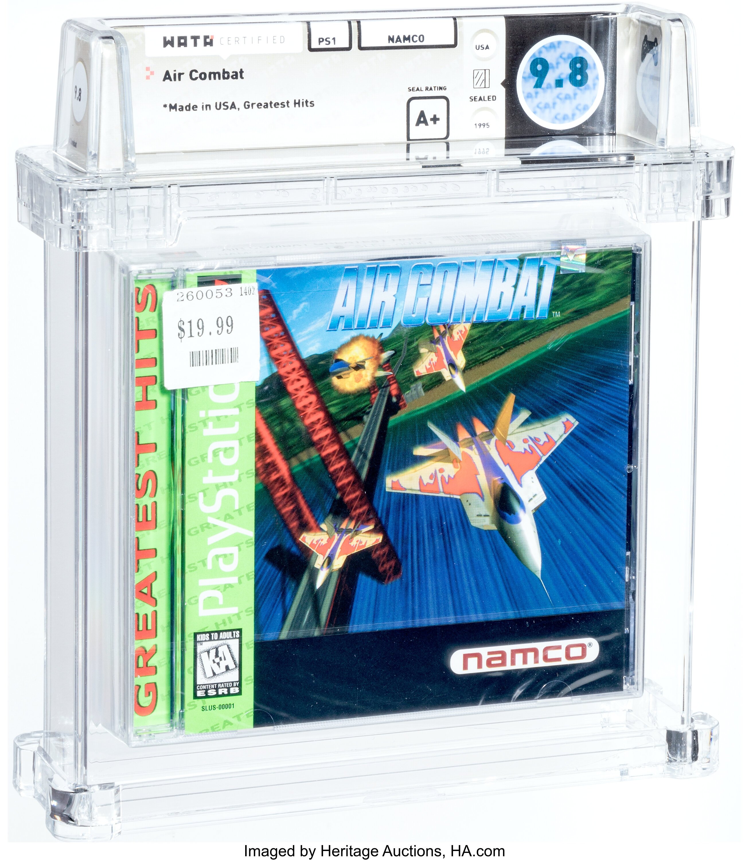 Air Combat (PS1): PSA Pop Report & Prices