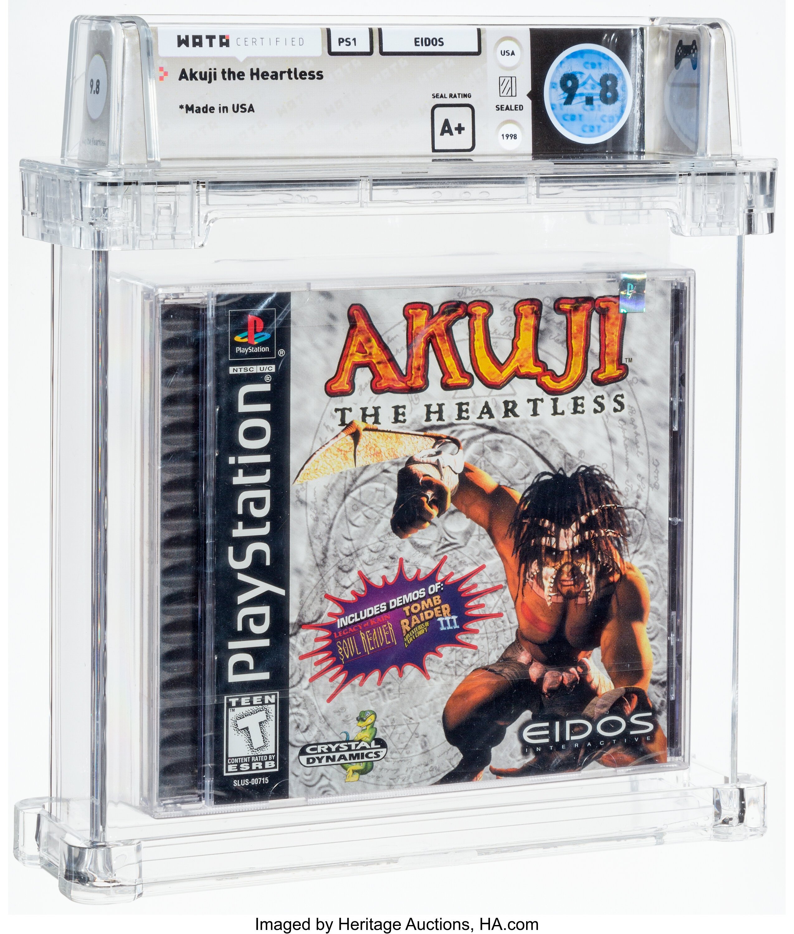 Akuji the Heartless (PS1): PSA Pop Report & Prices