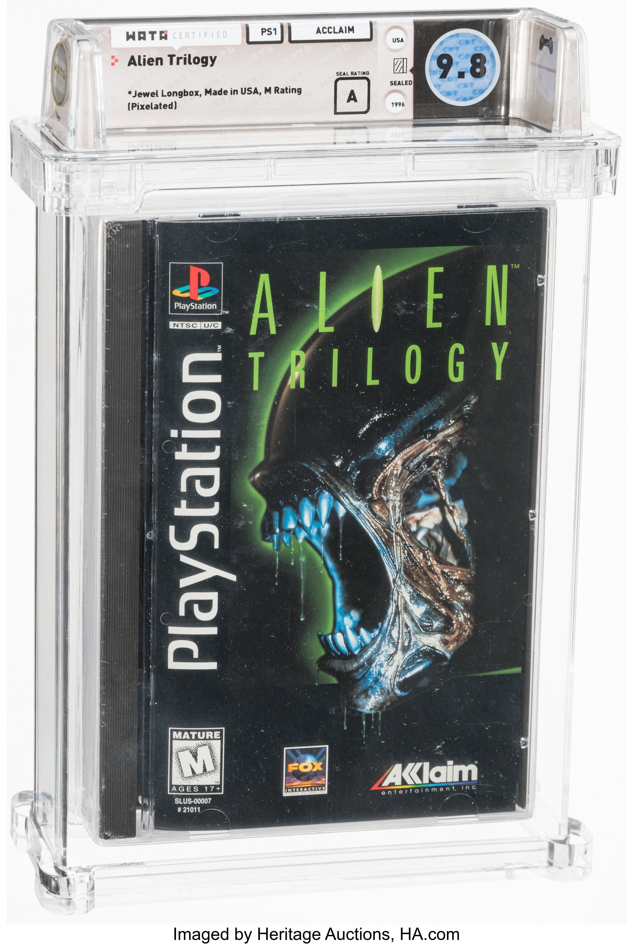 Alien Trilogy (PS1): PSA Pop Report & Prices
