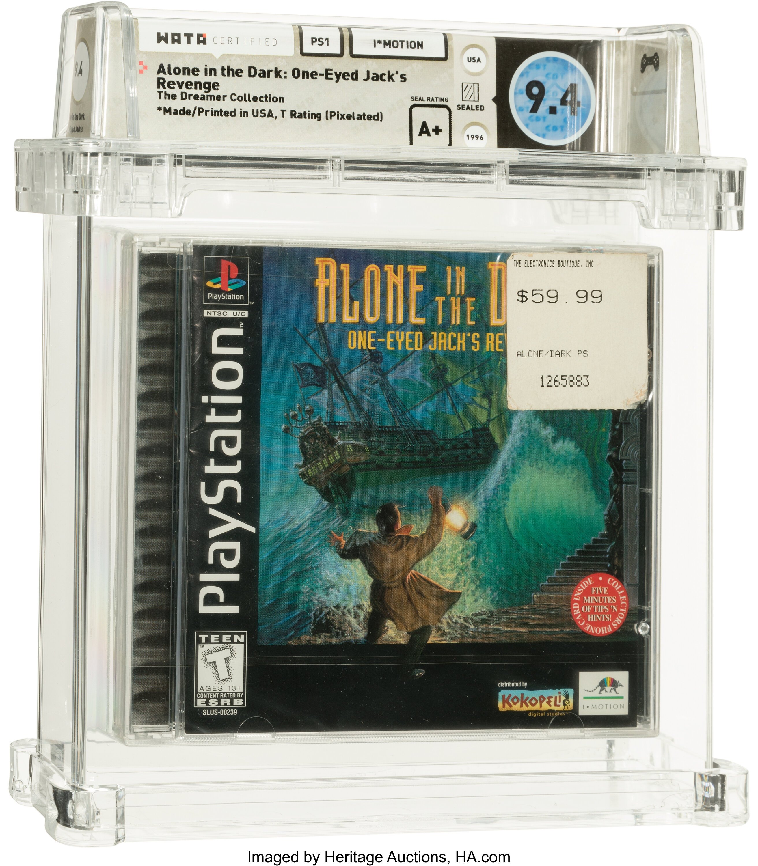 Alone in the Dark: One-Eyed Jack's Revenge (PS1)
