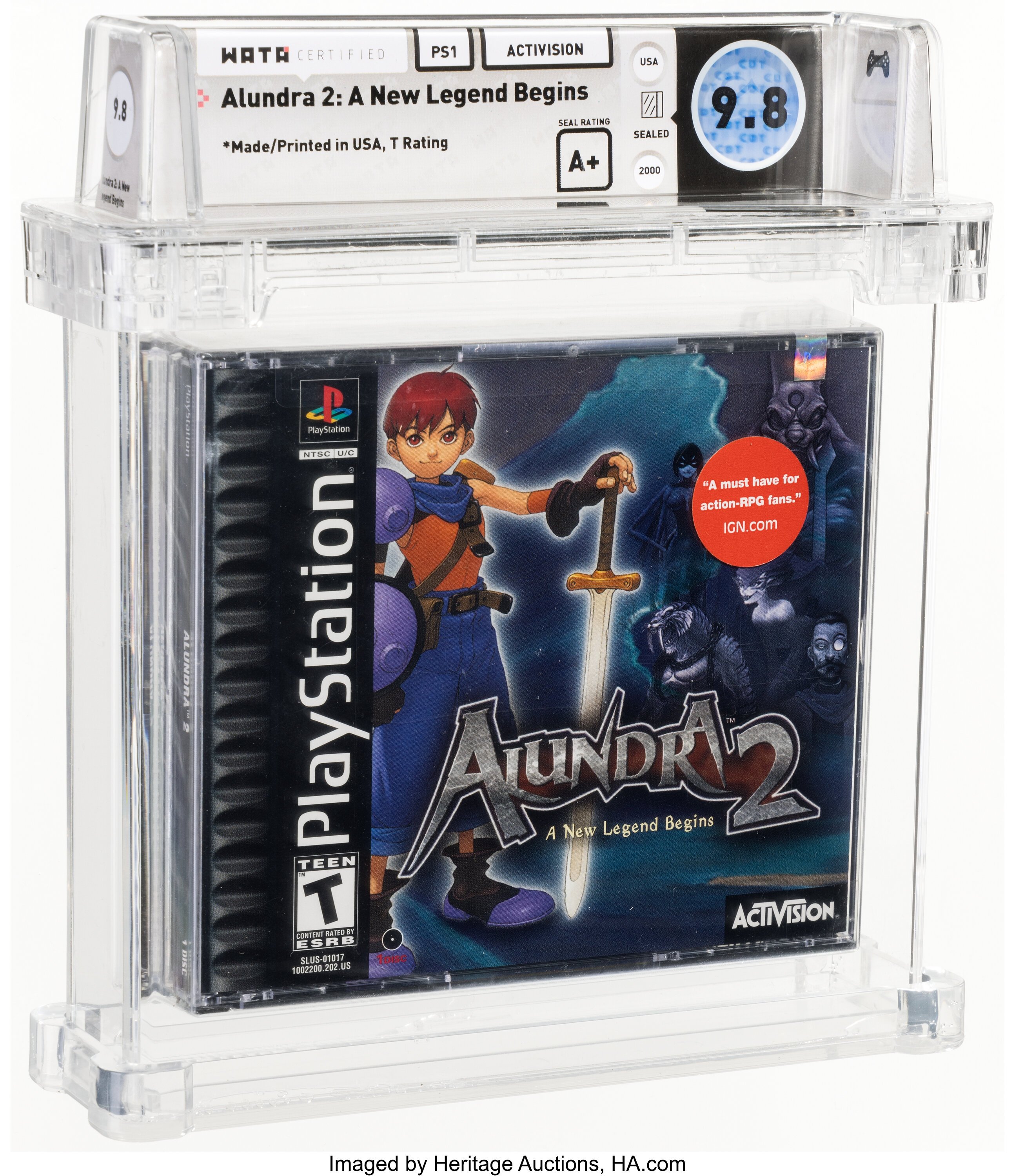 Alundra 2: A New Legend Begins (PS1) — PSA Pop & Prices