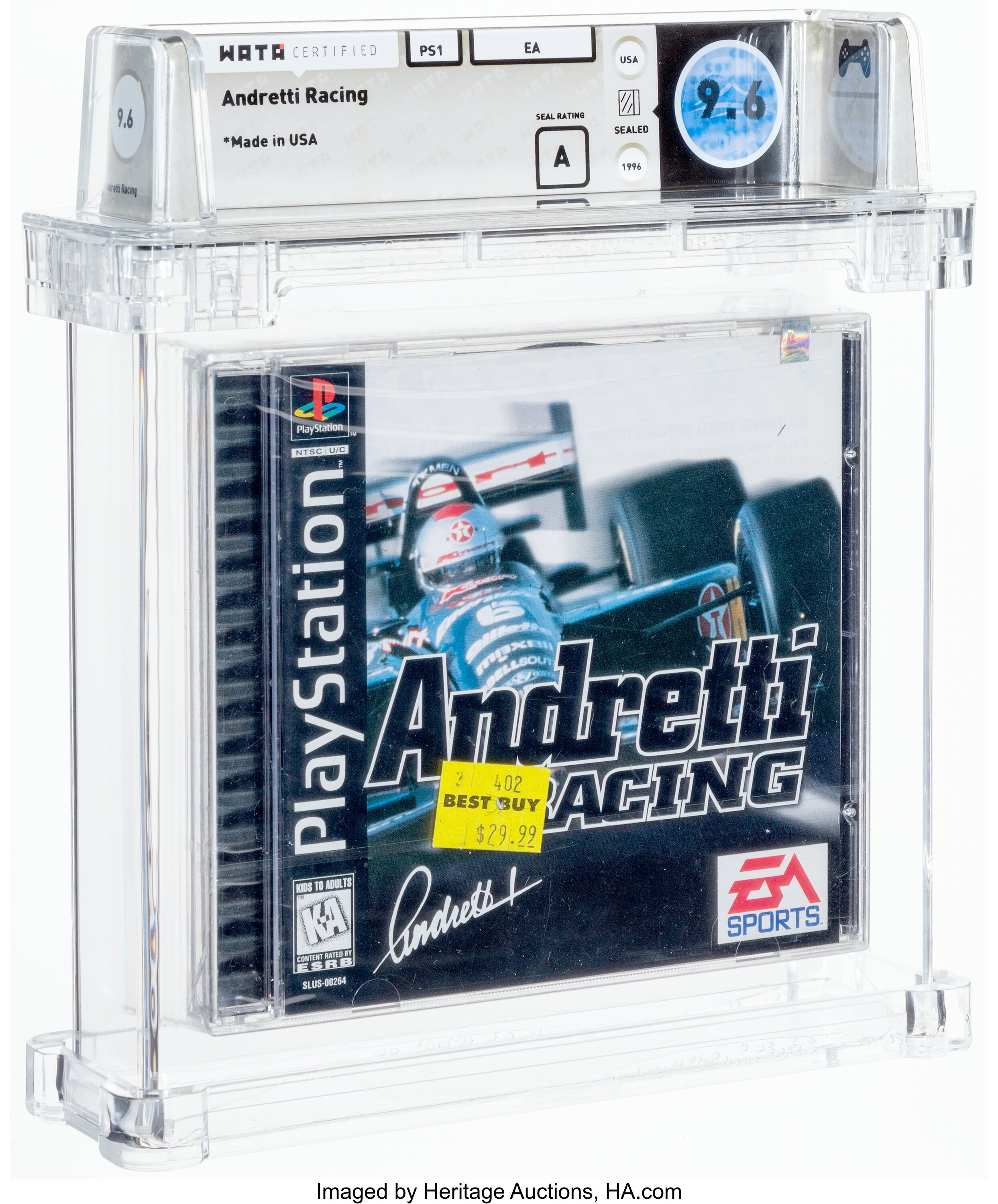 Andretti Racing (PS1): PSA Pop Report & Prices