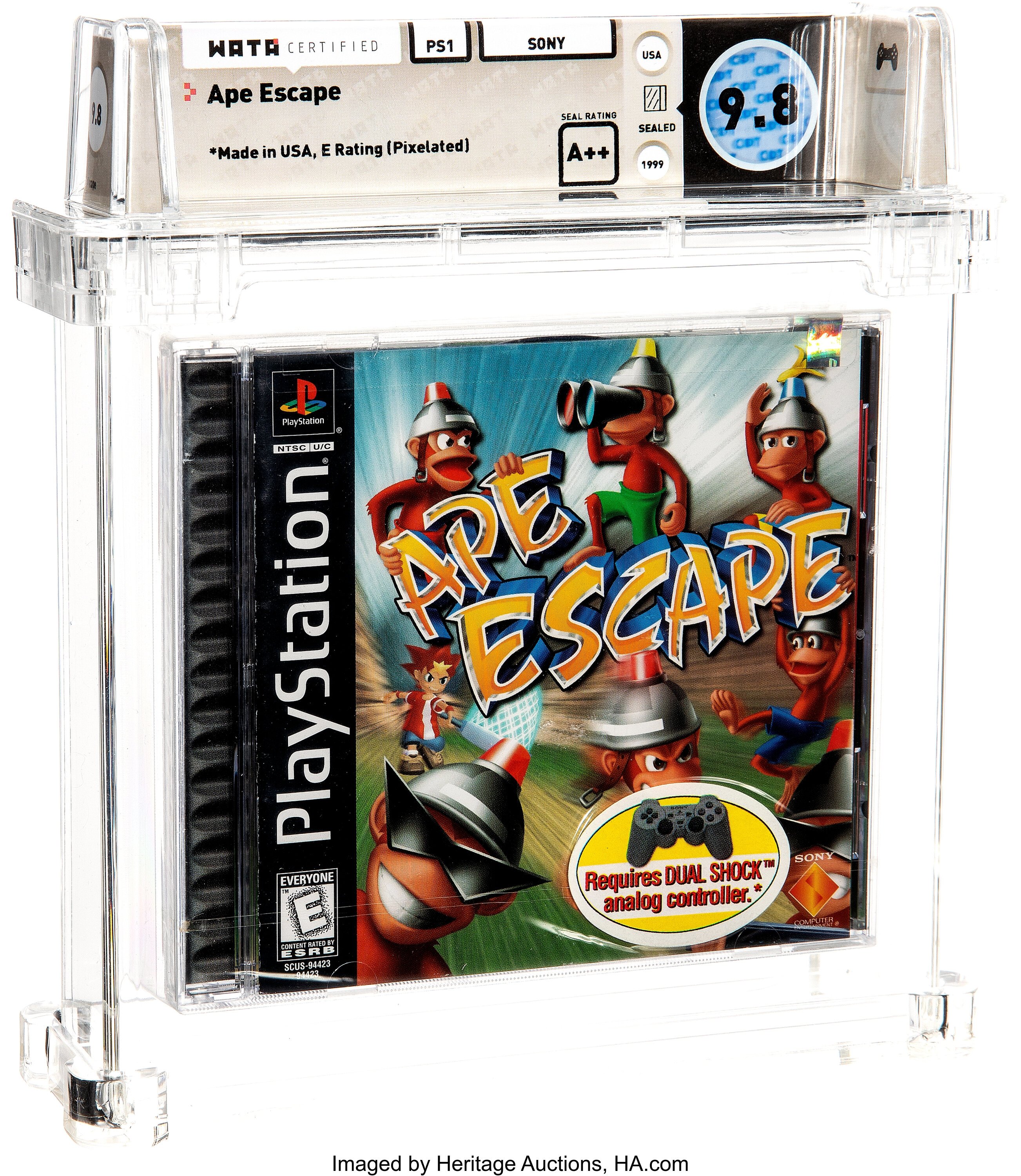 Ape Escape (PS1): PSA Pop Report & Prices