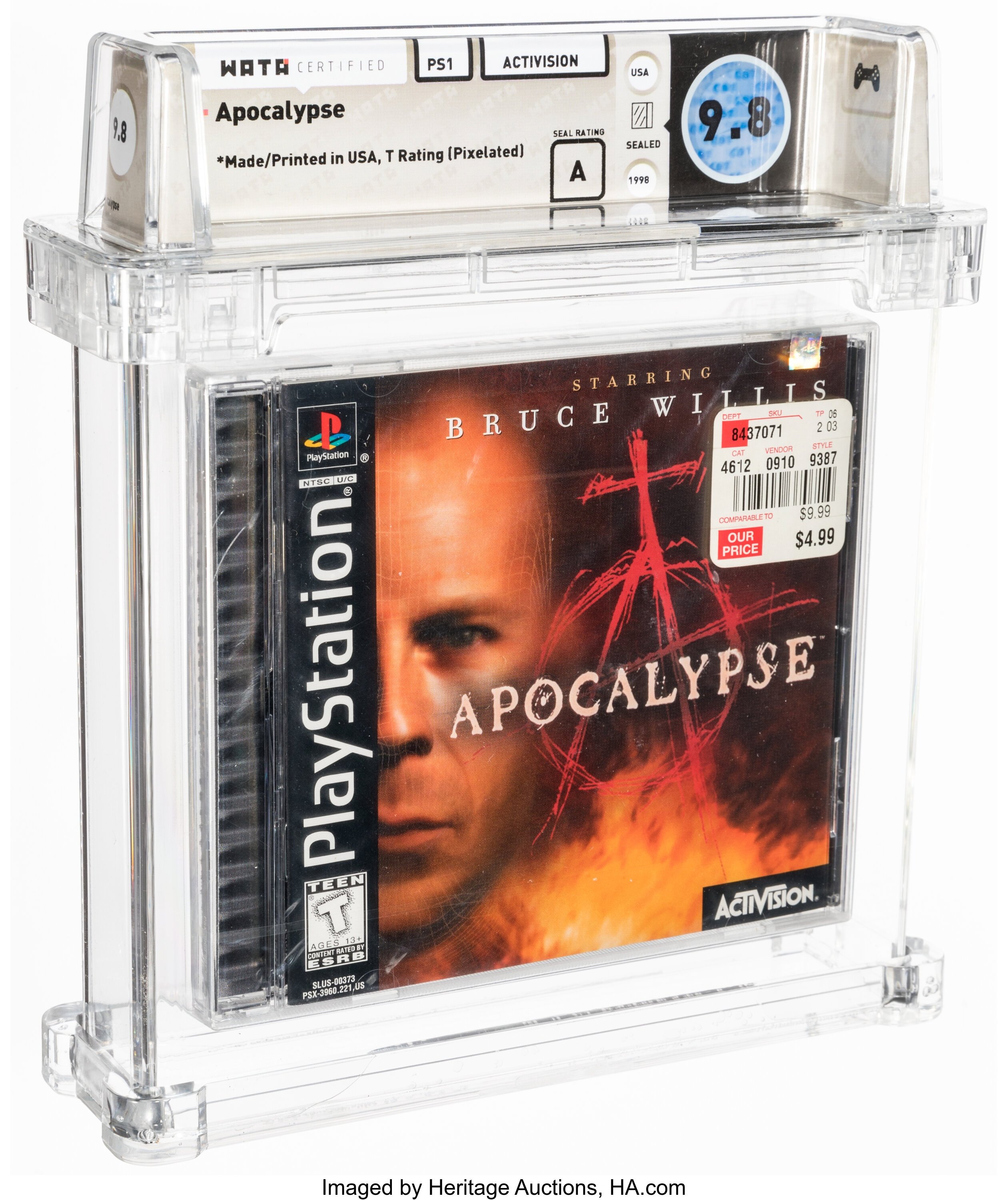 Apocalypse (PS1): PSA Pop Report & Prices