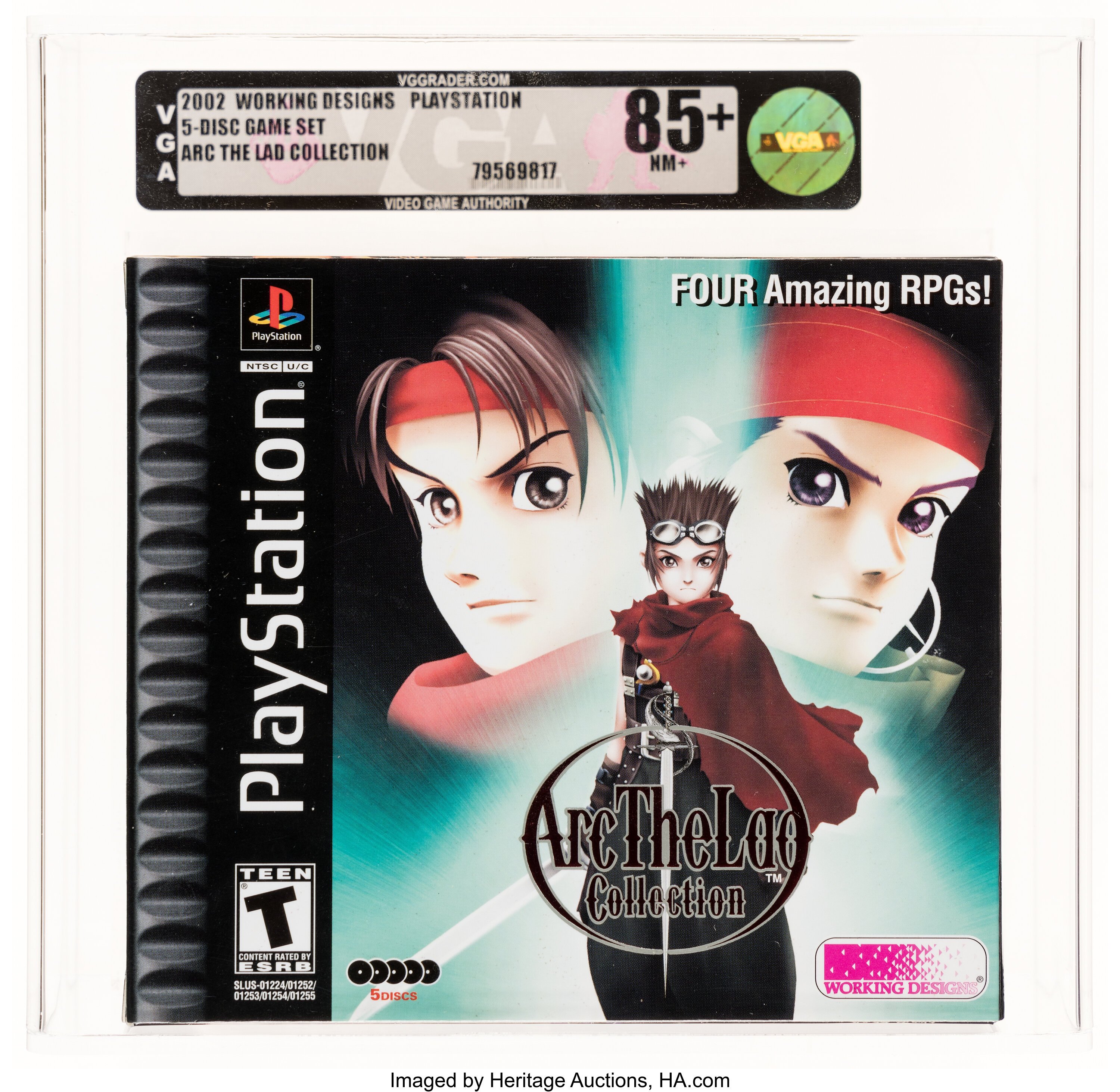 Arc the Lad Collection (PS1): PSA Pop Report & Prices