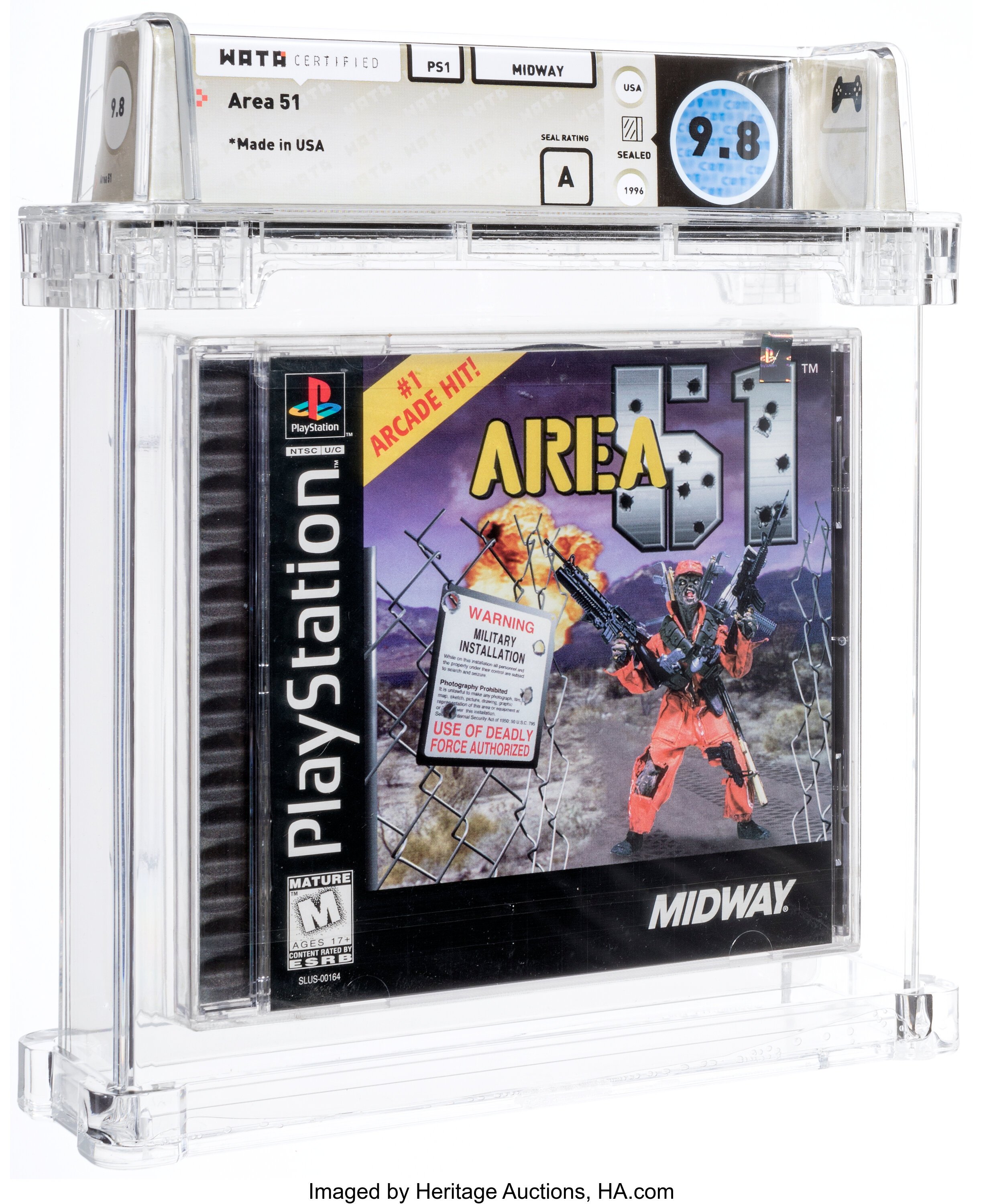 Area 51 (PS1): PSA Pop Report & Prices