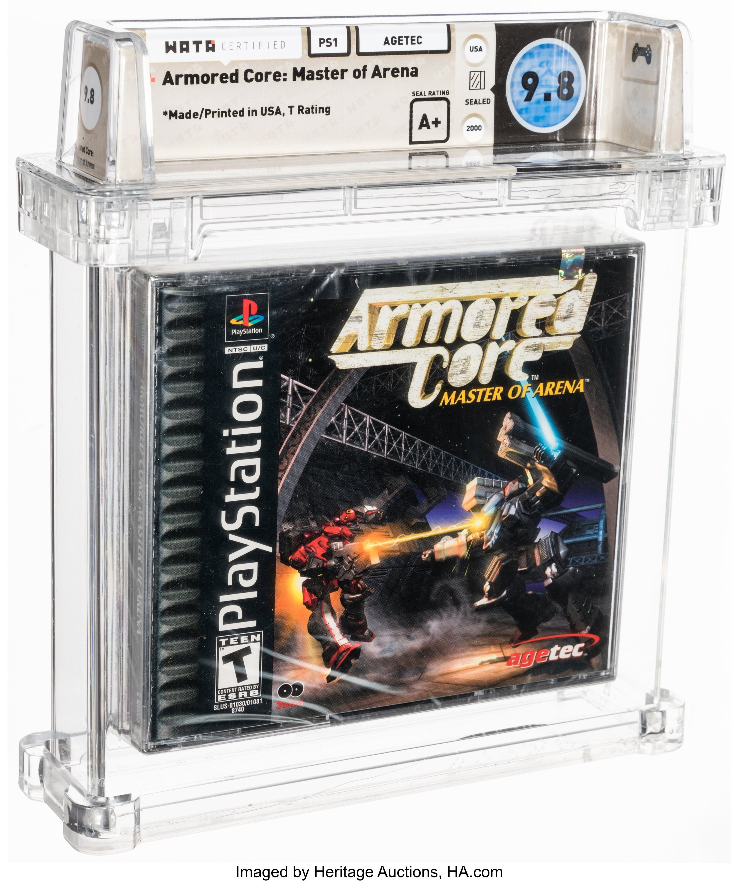 Armored Core: Master of Arena (PS1) — PSA Pop & Prices