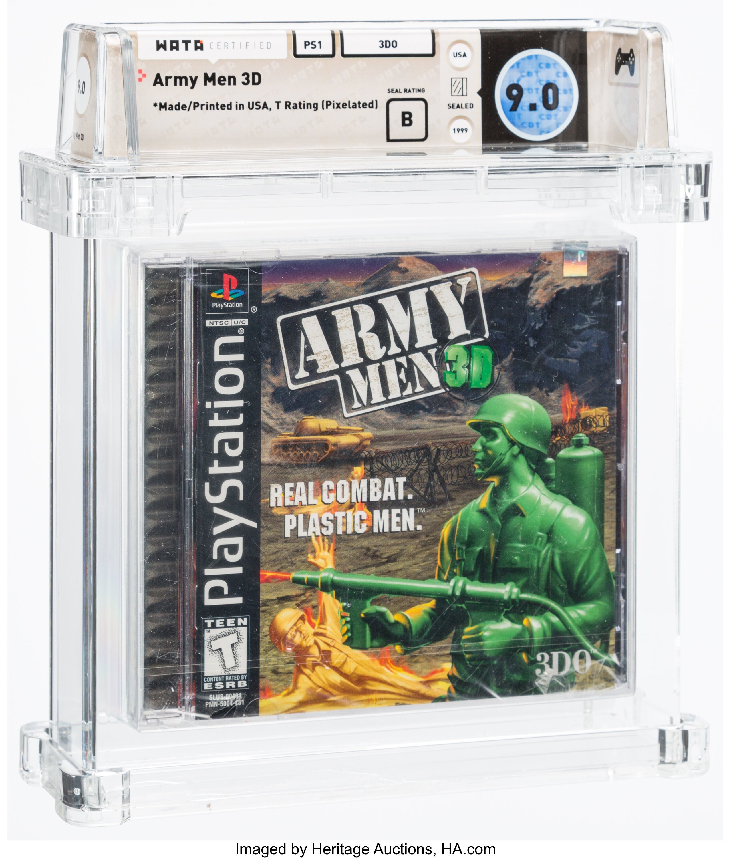 Army Men 3D (PS1): PSA Pop Report & Prices