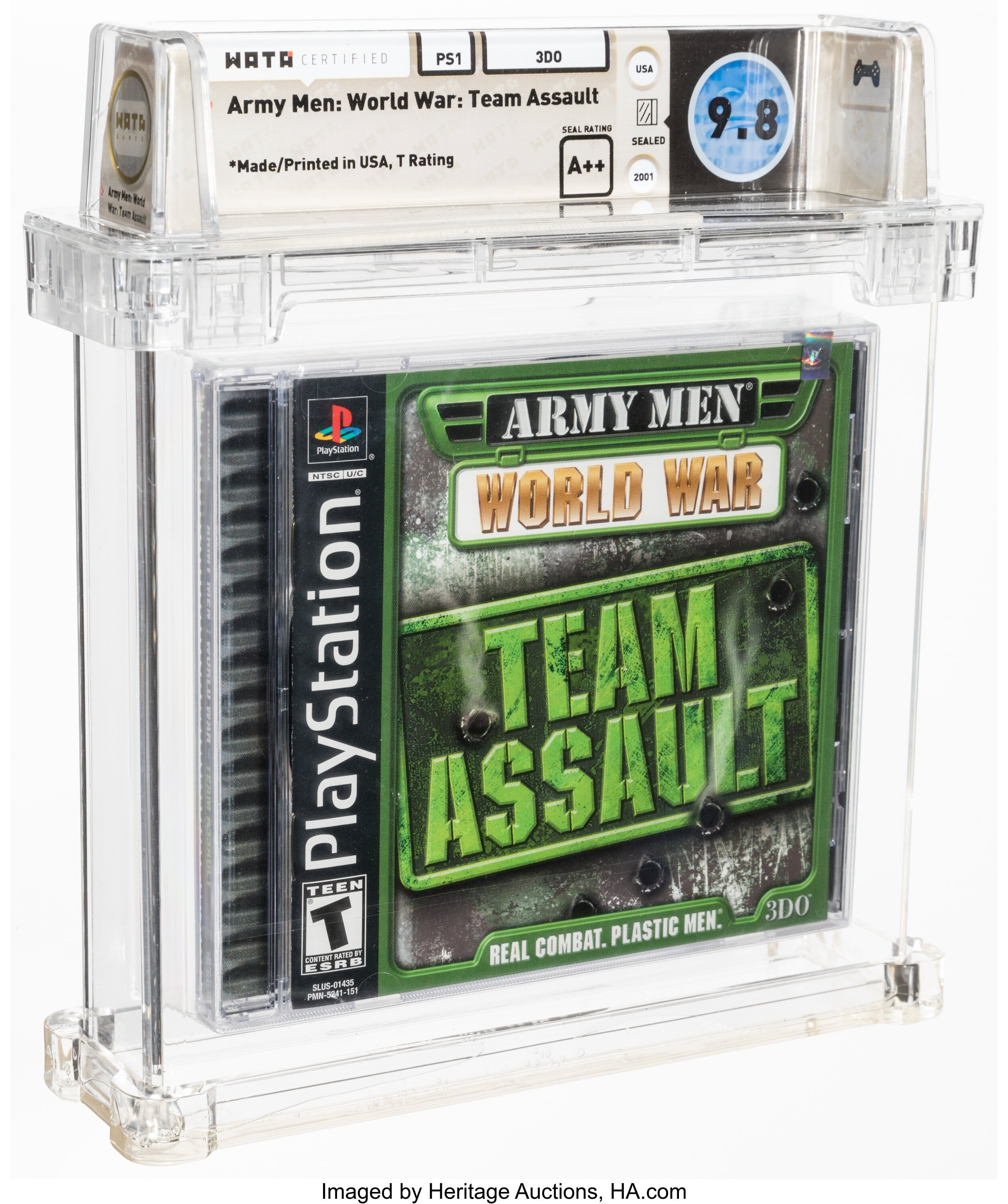 Army Men: World War: Team Assault (PS1) — PSA Pop & Prices