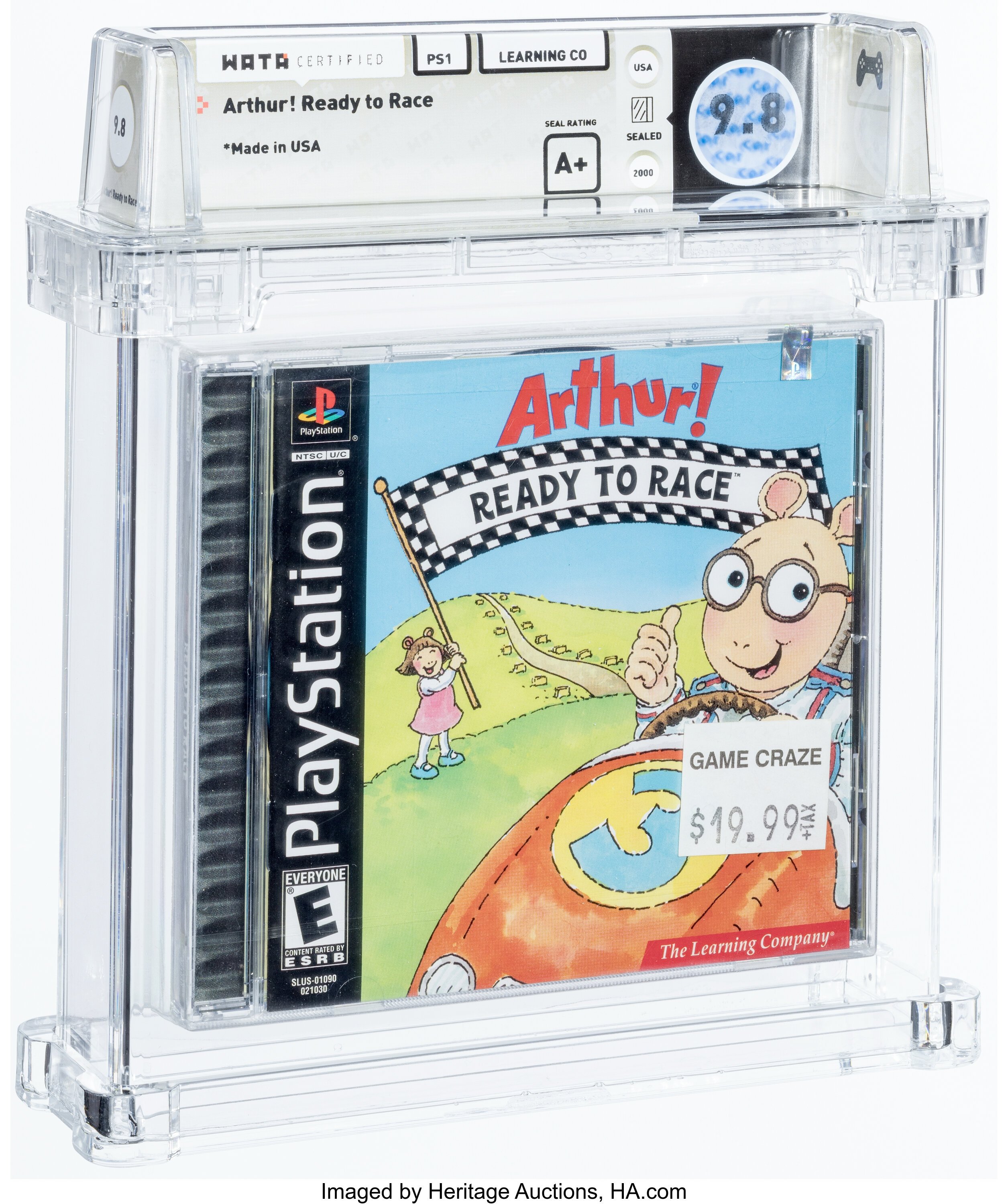 Arthur! Ready to Race (PS1): PSA Pop Report & Prices