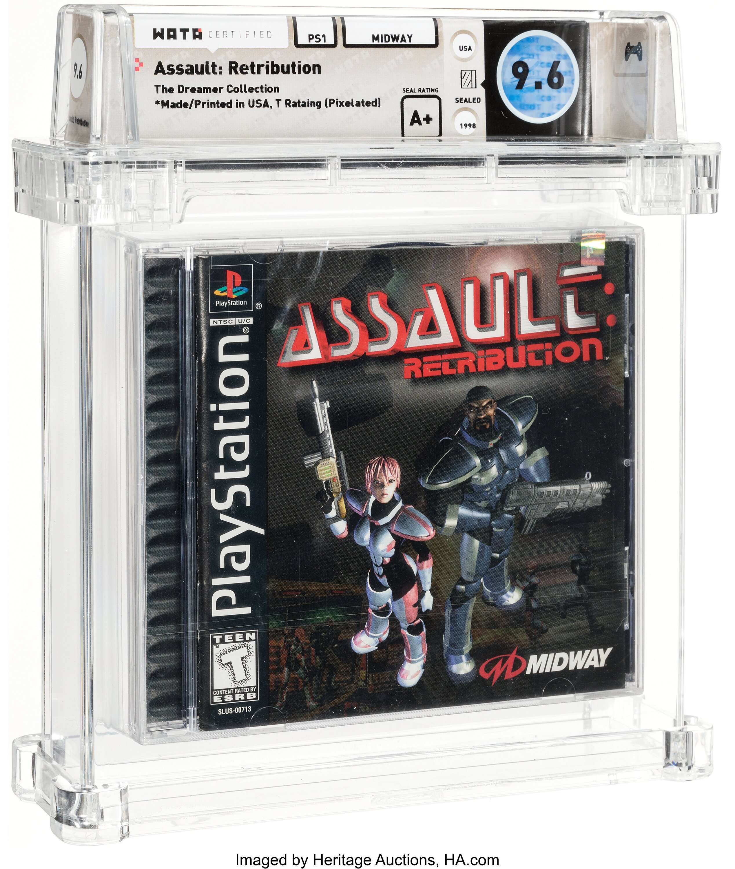 Assault: Retribution (PS1) — PSA Pop Report & Prices