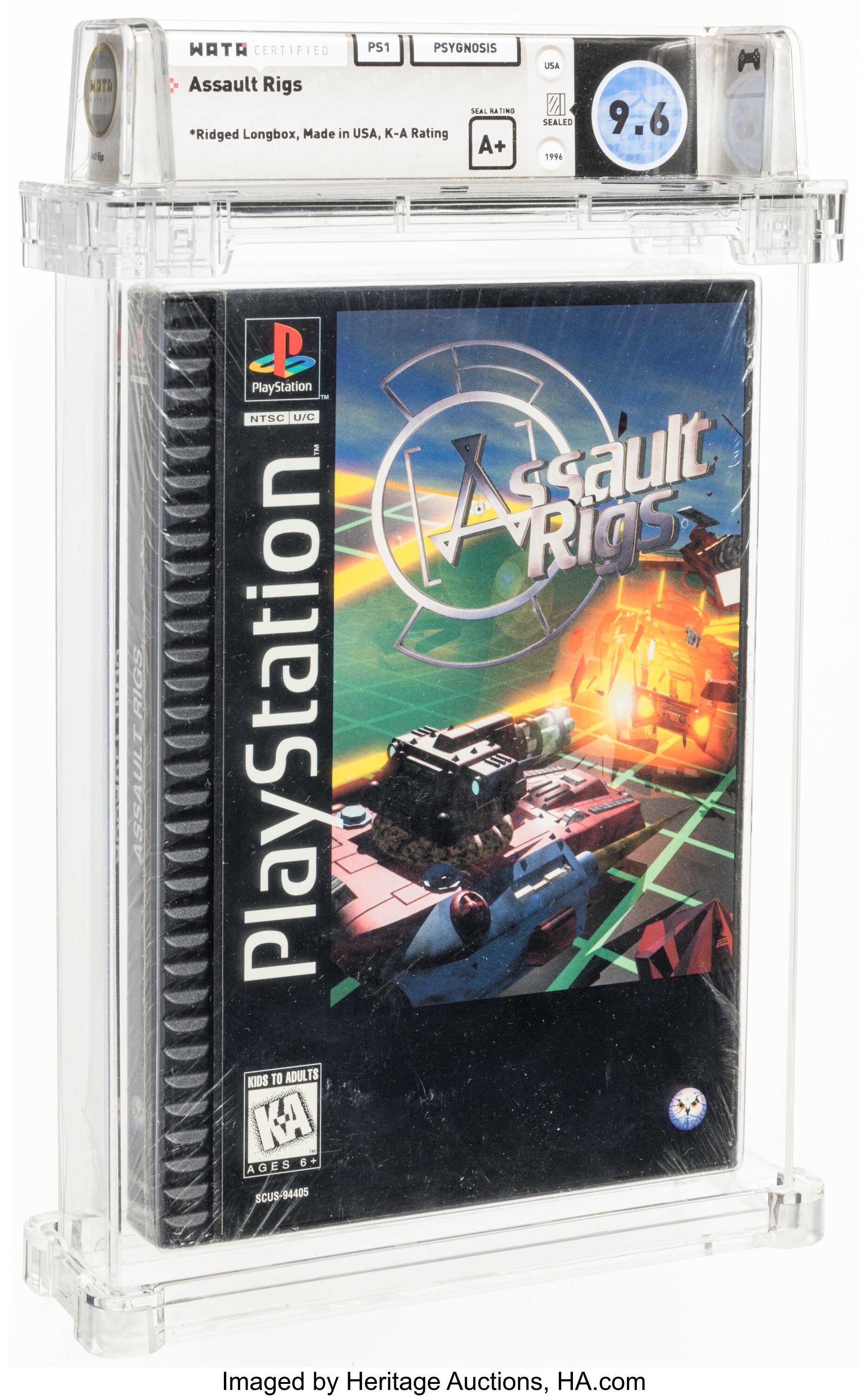 Assault Rigs (PS1): PSA Pop Report & Prices