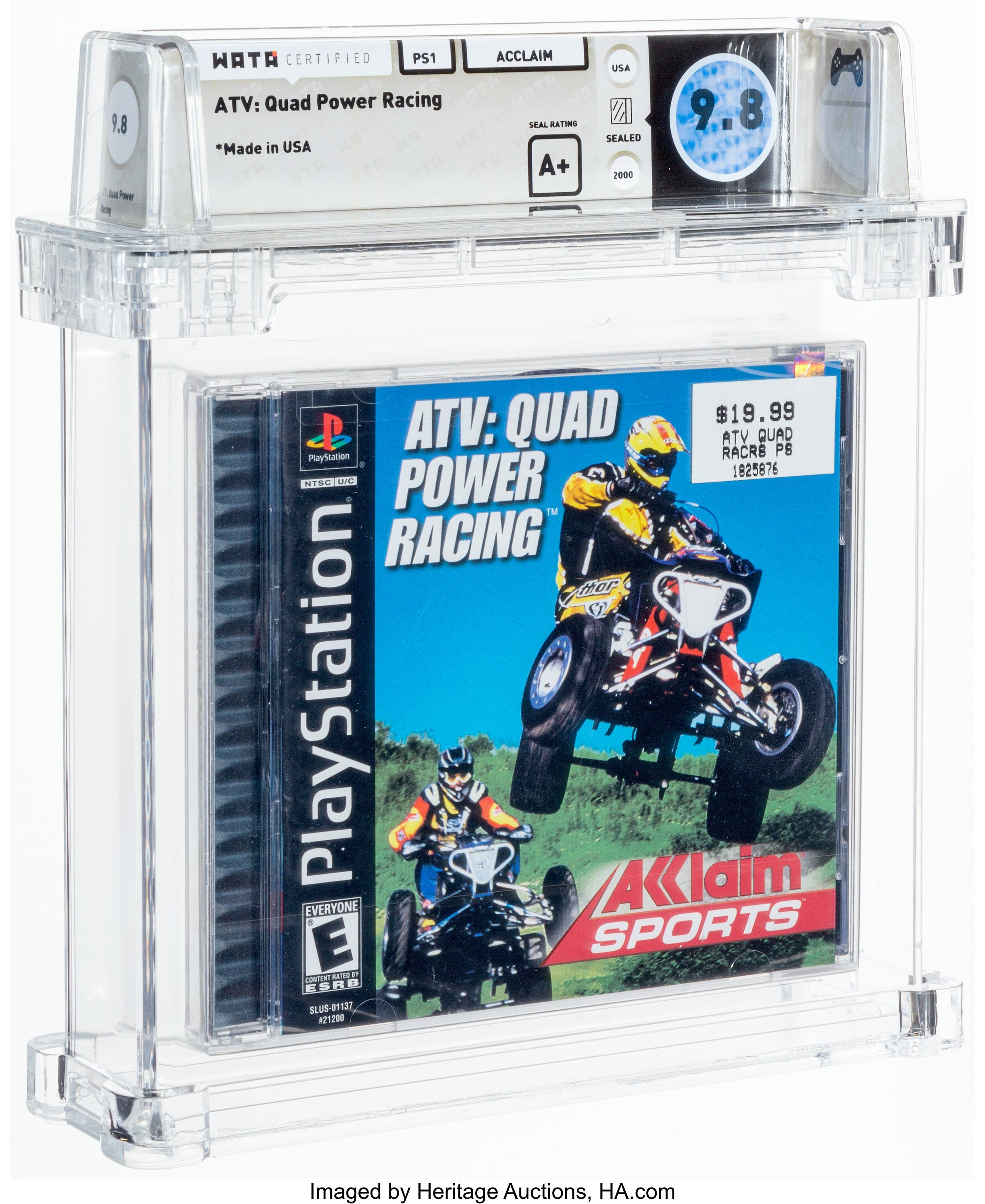 ATV: Quad Power Racing (PS1) — PSA Pop Report & Prices