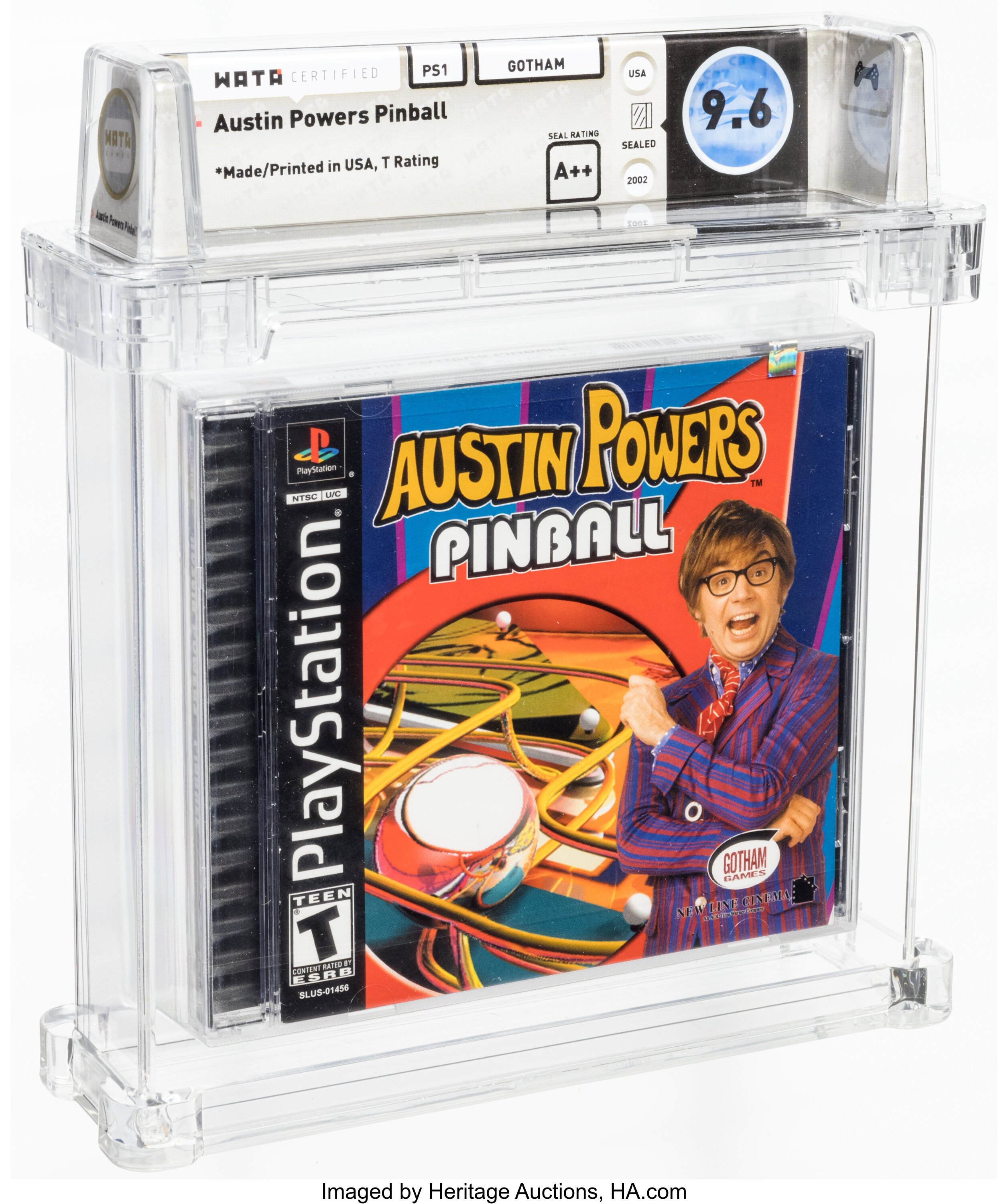 Austin Powers Pinball (PS1): PSA Pop Report & Prices