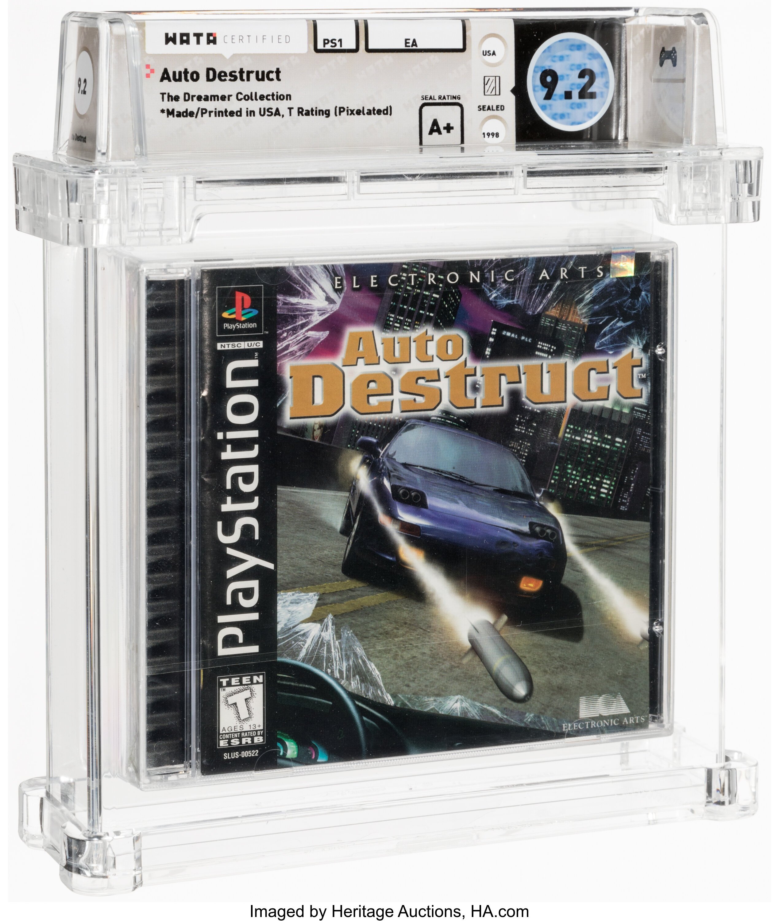 Auto Destruct (PS1): PSA Pop Report & Prices