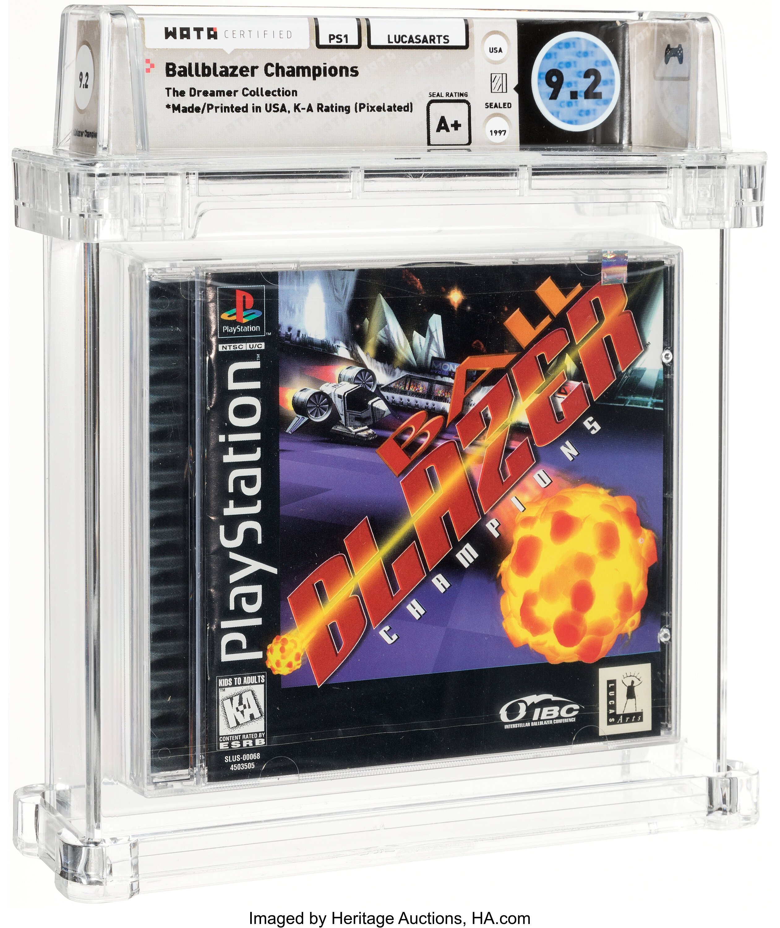 Ballblazer Champions (PS1): PSA Pop Report & Prices