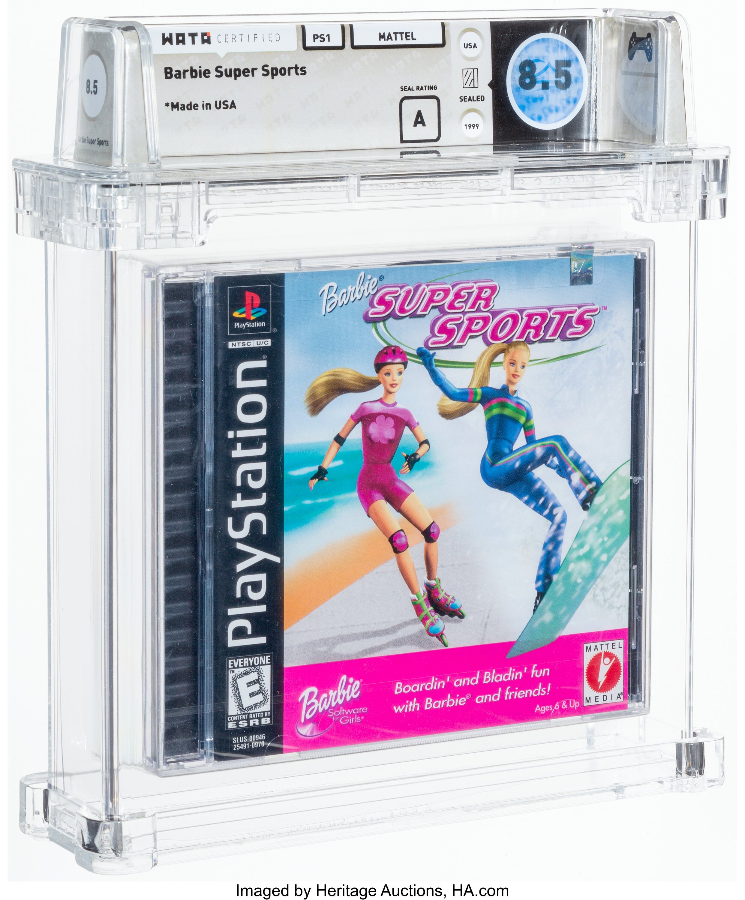 Barbie Super Sports (PS1): PSA Pop Report & Prices