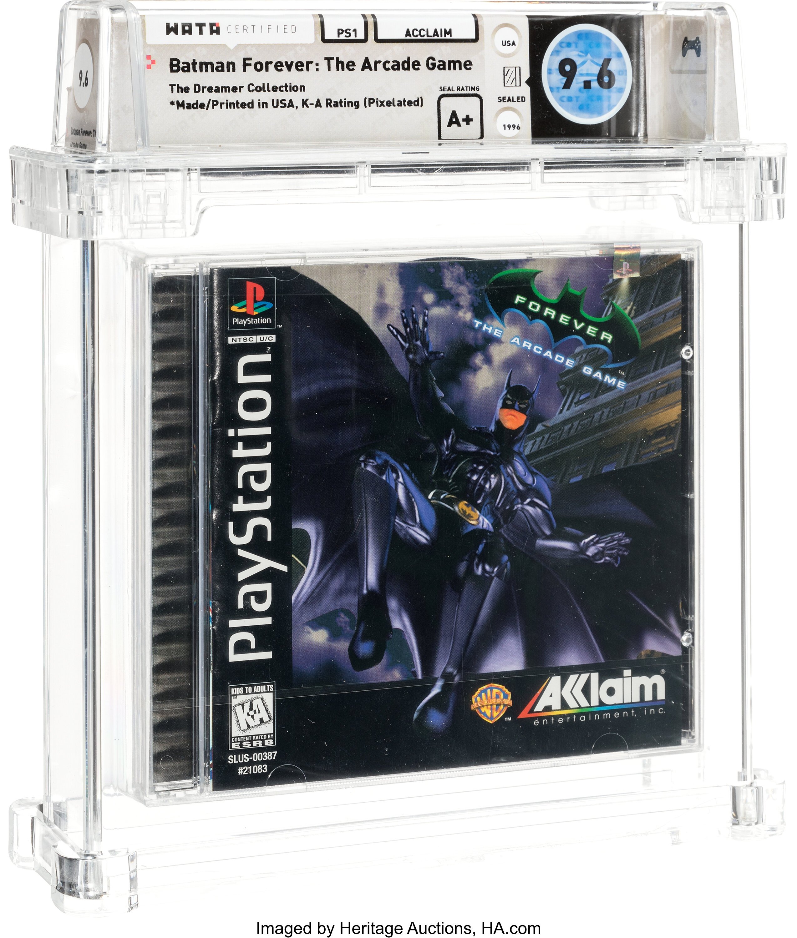 Batman Forever: The Arcade Game (PS1) — PSA Pop & Prices