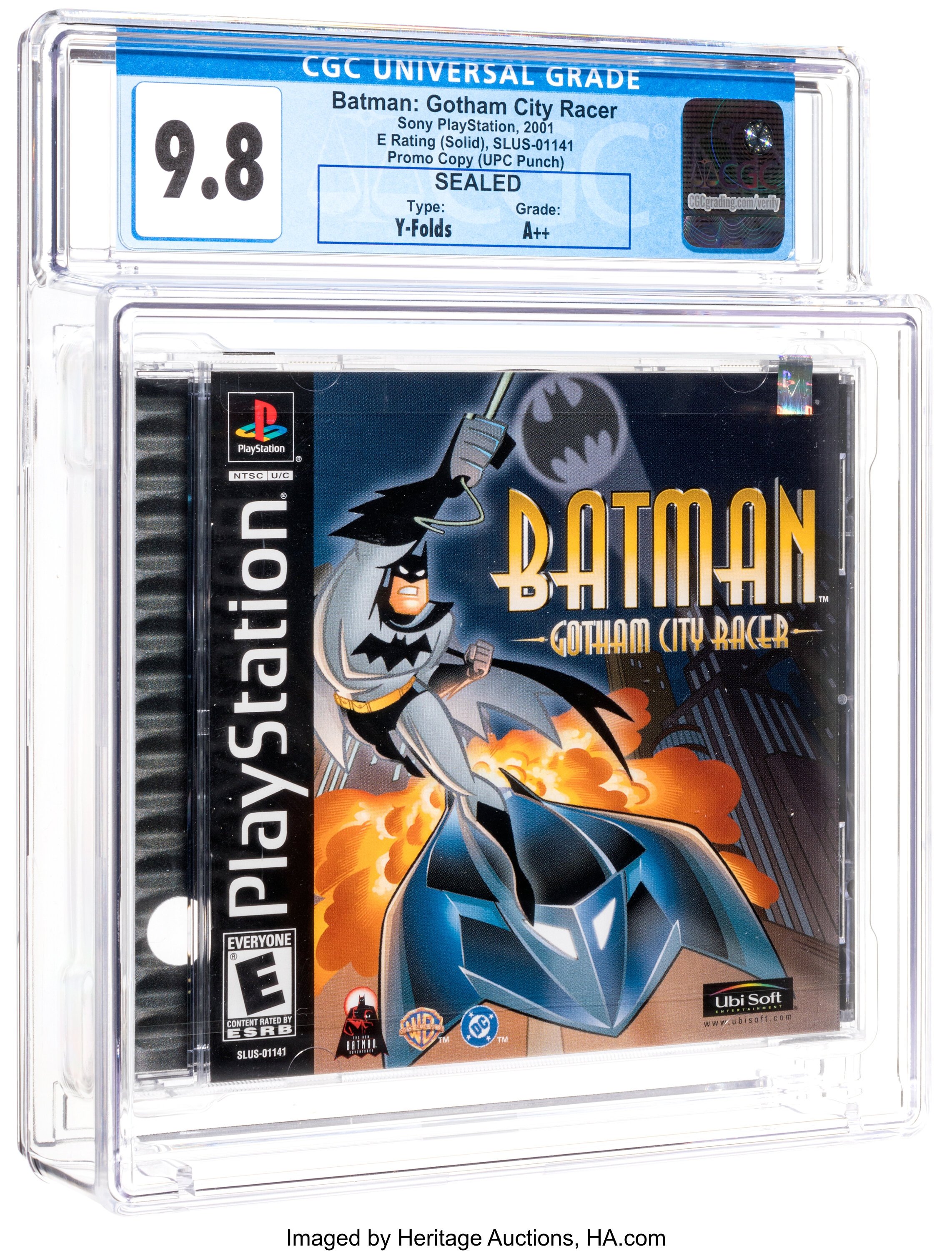 Batman: Gotham City Racer (PS1) — PSA Pop Report & Prices