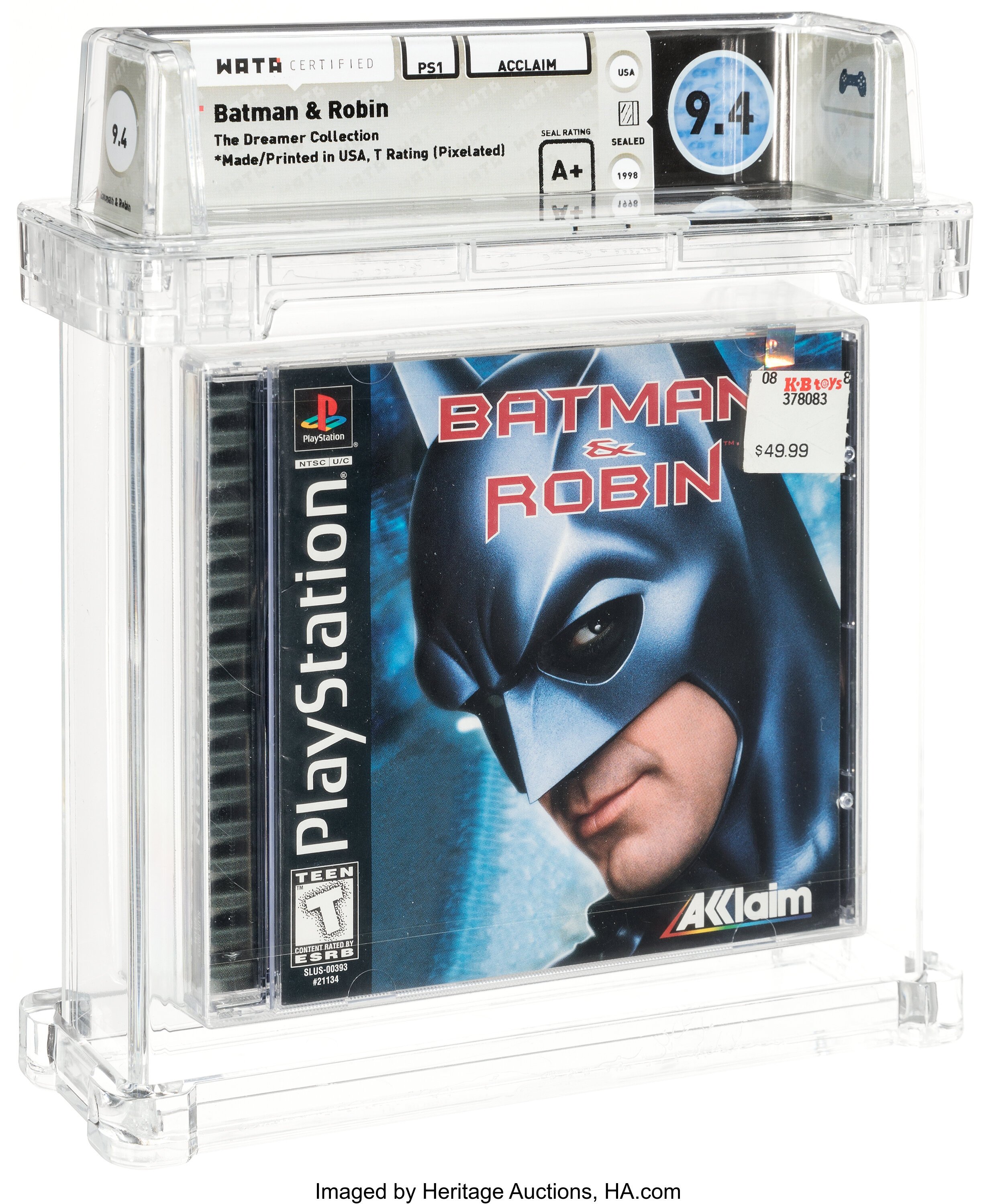 Batman & Robin (PS1): PSA Pop Report & Prices
