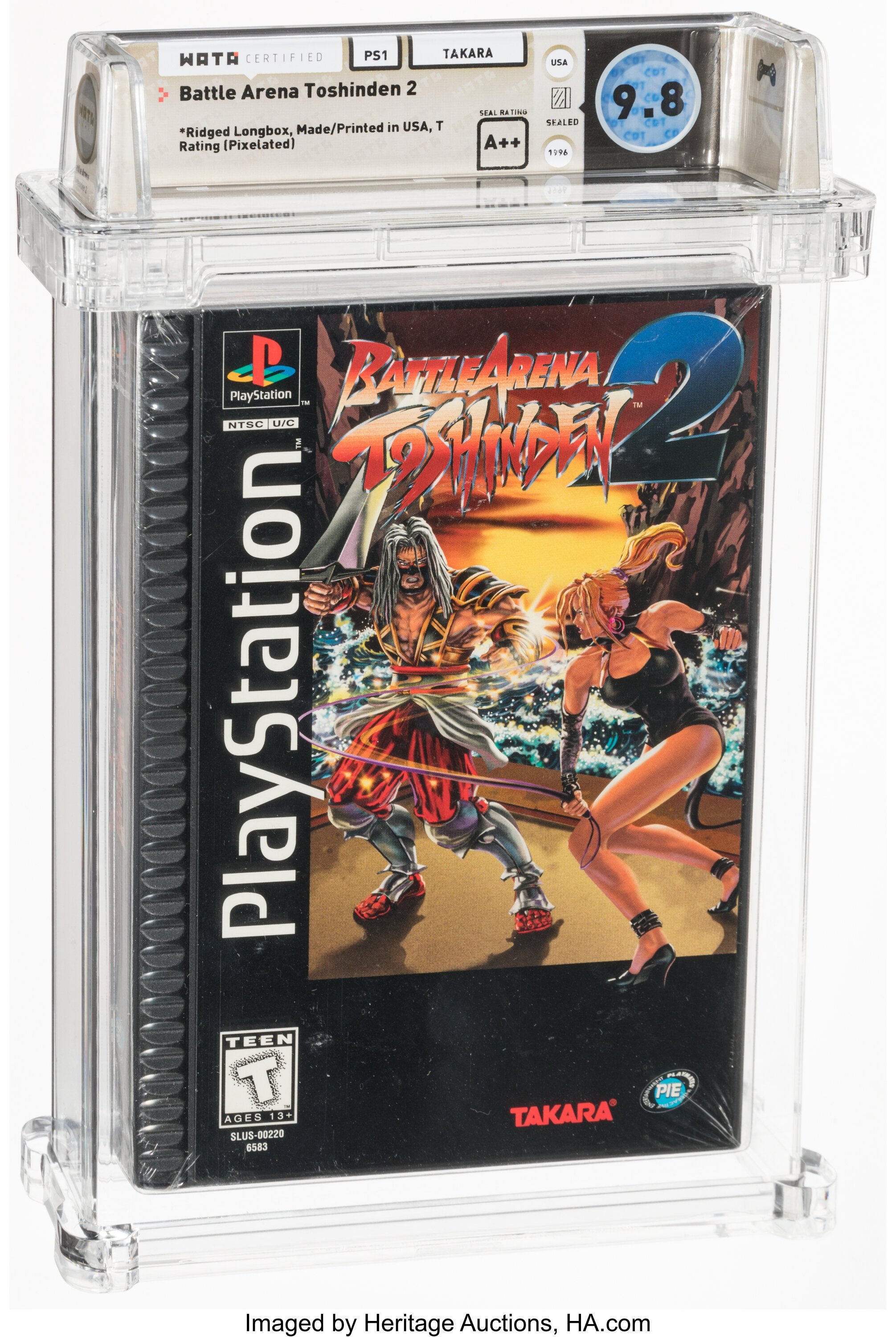 Battle Arena Toshinden 2 (PS1): PSA Pop Report & Prices