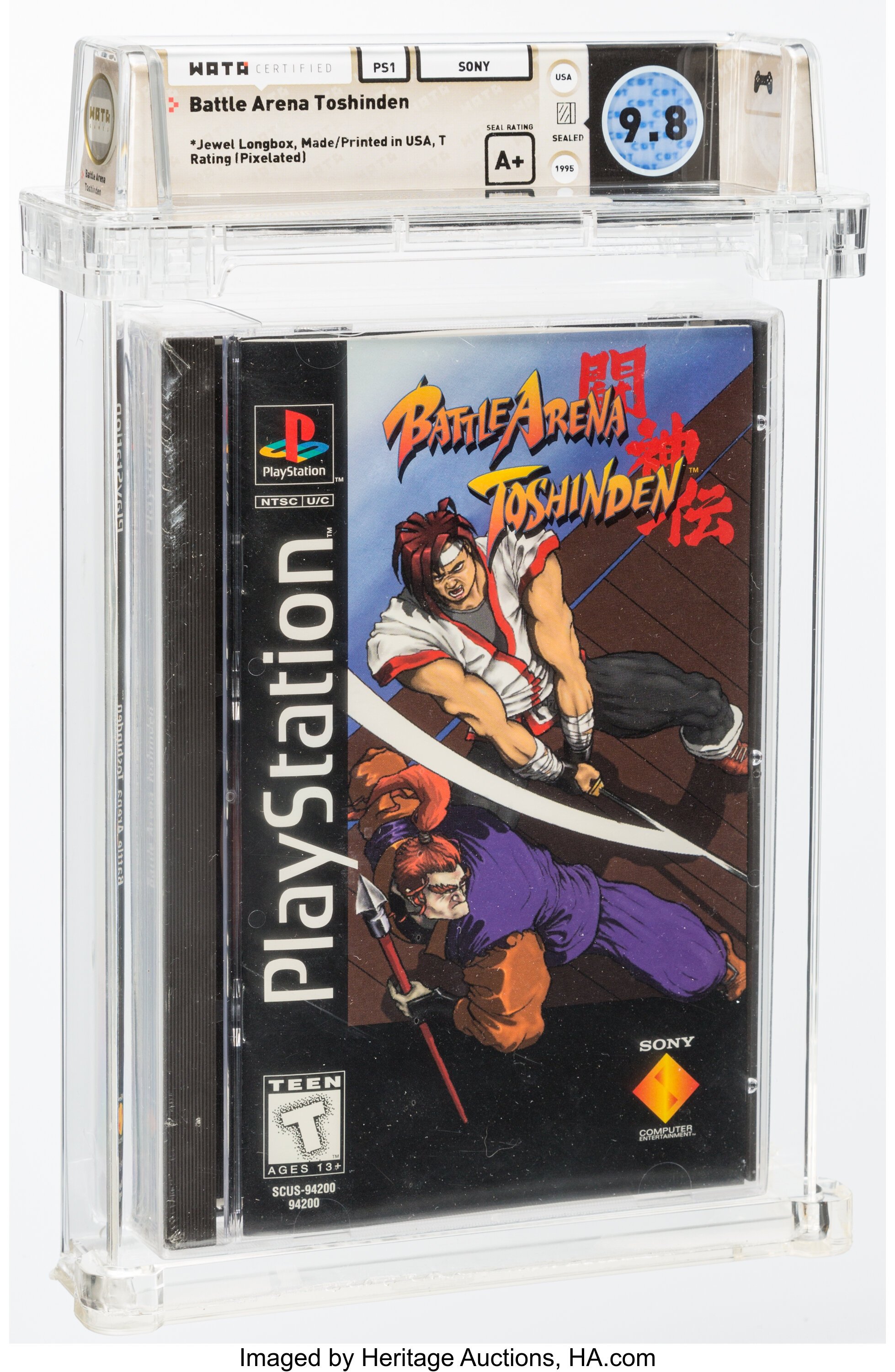 Battle Arena Toshinden (PS1): PSA Pop Report & Prices