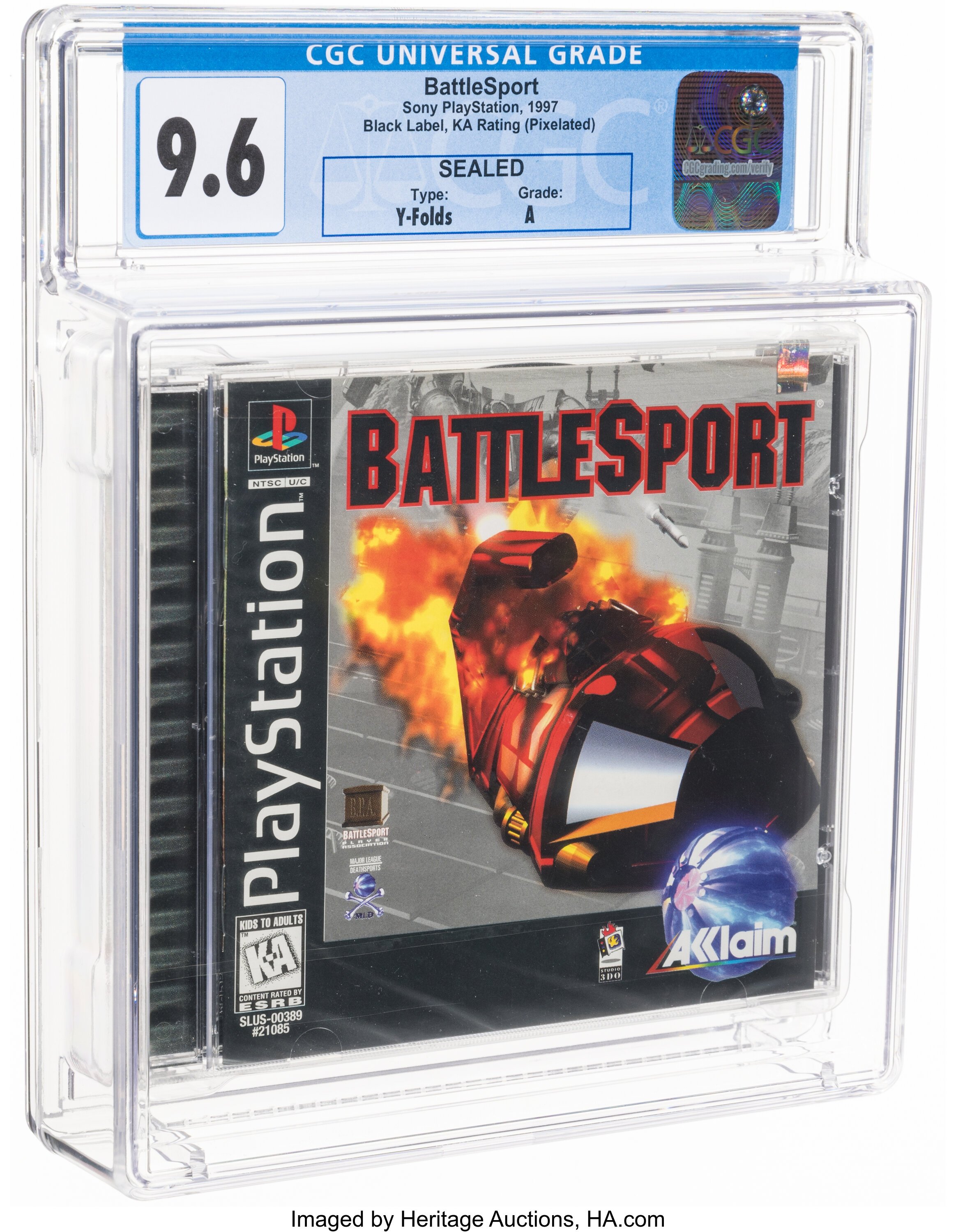 BattleSport (PS1): PSA Pop Report & Prices