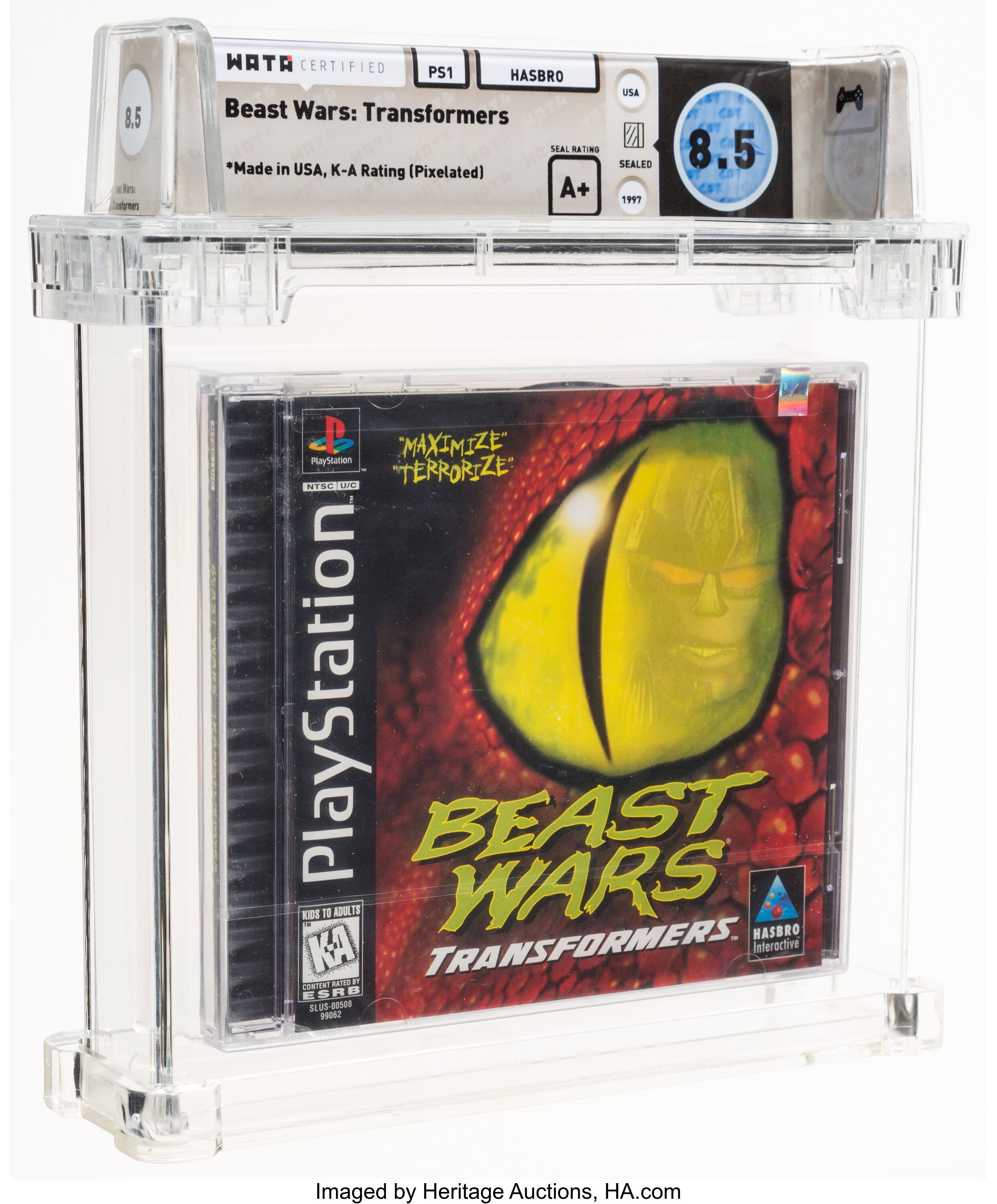 Beast Wars: Transformers (PS1) — PSA Pop Report & Prices
