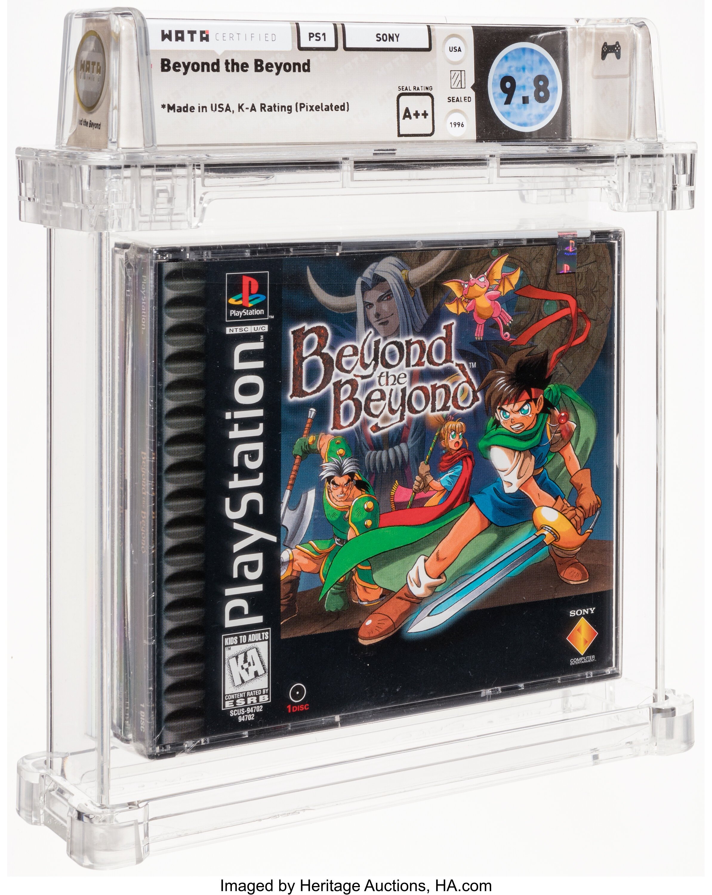 Beyond the Beyond (PS1): PSA Pop Report & Prices