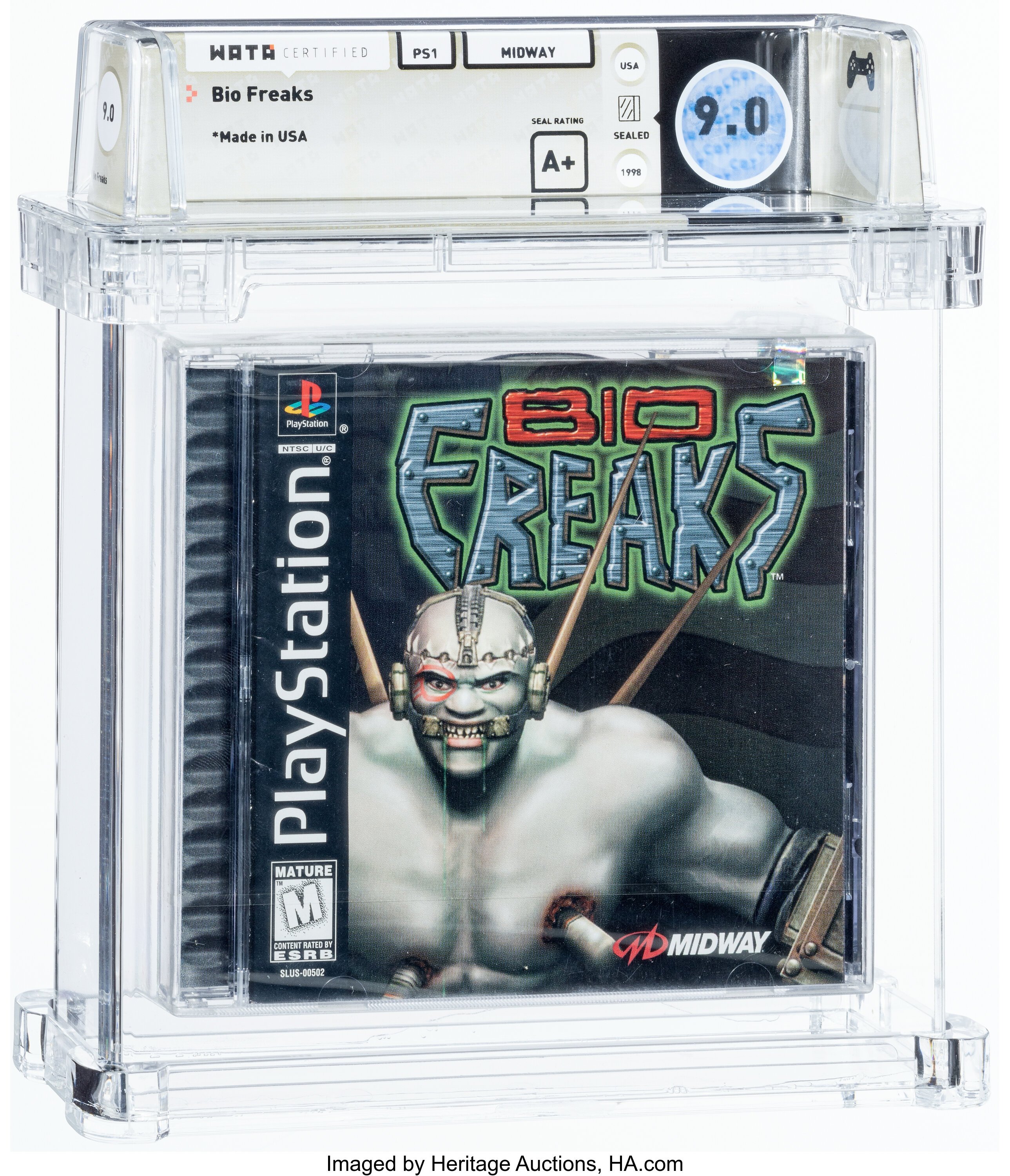 Bio Freaks (PS1): PSA Pop Report & Prices