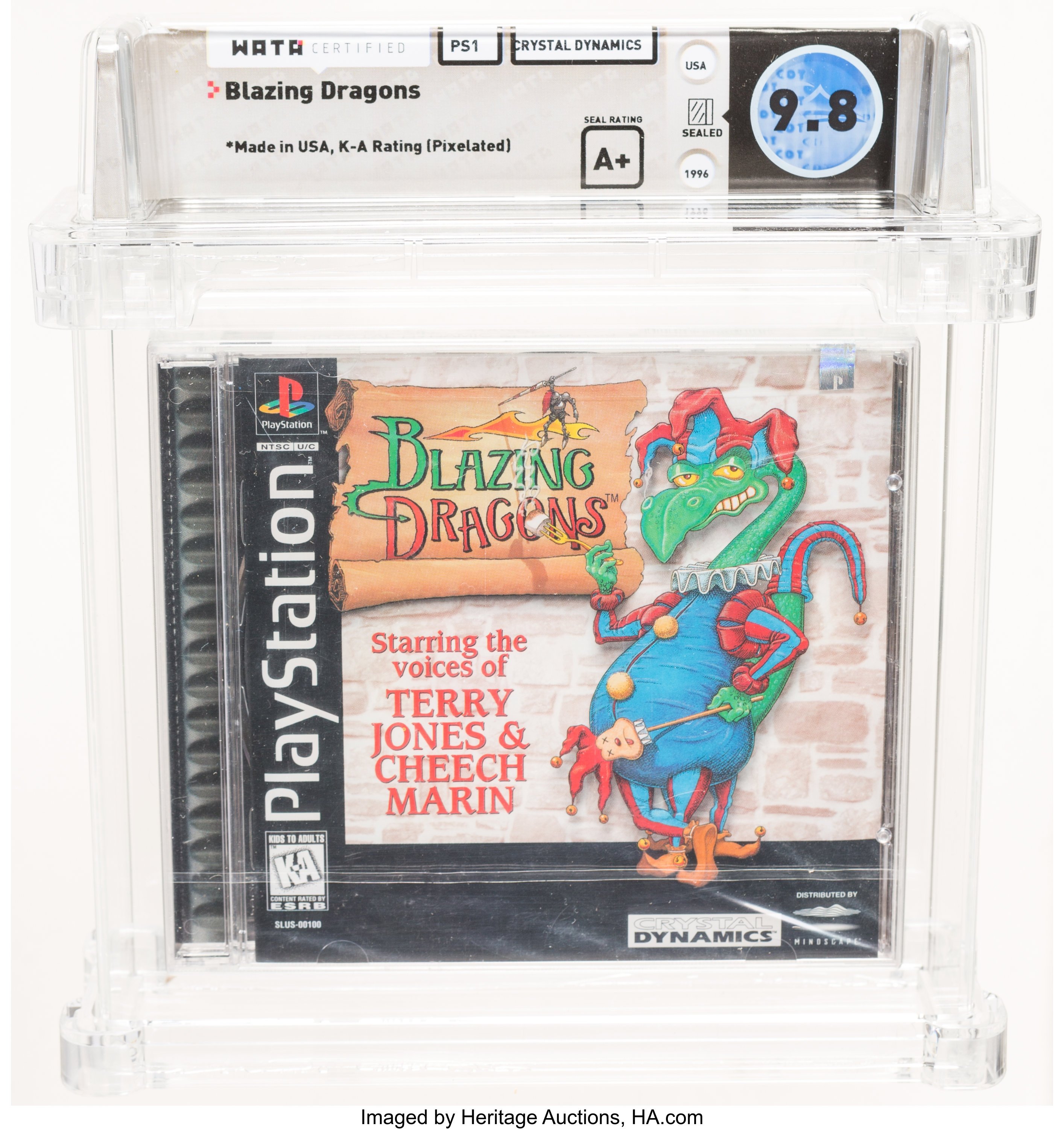 Blazing Dragons (PS1): PSA Pop Report & Prices