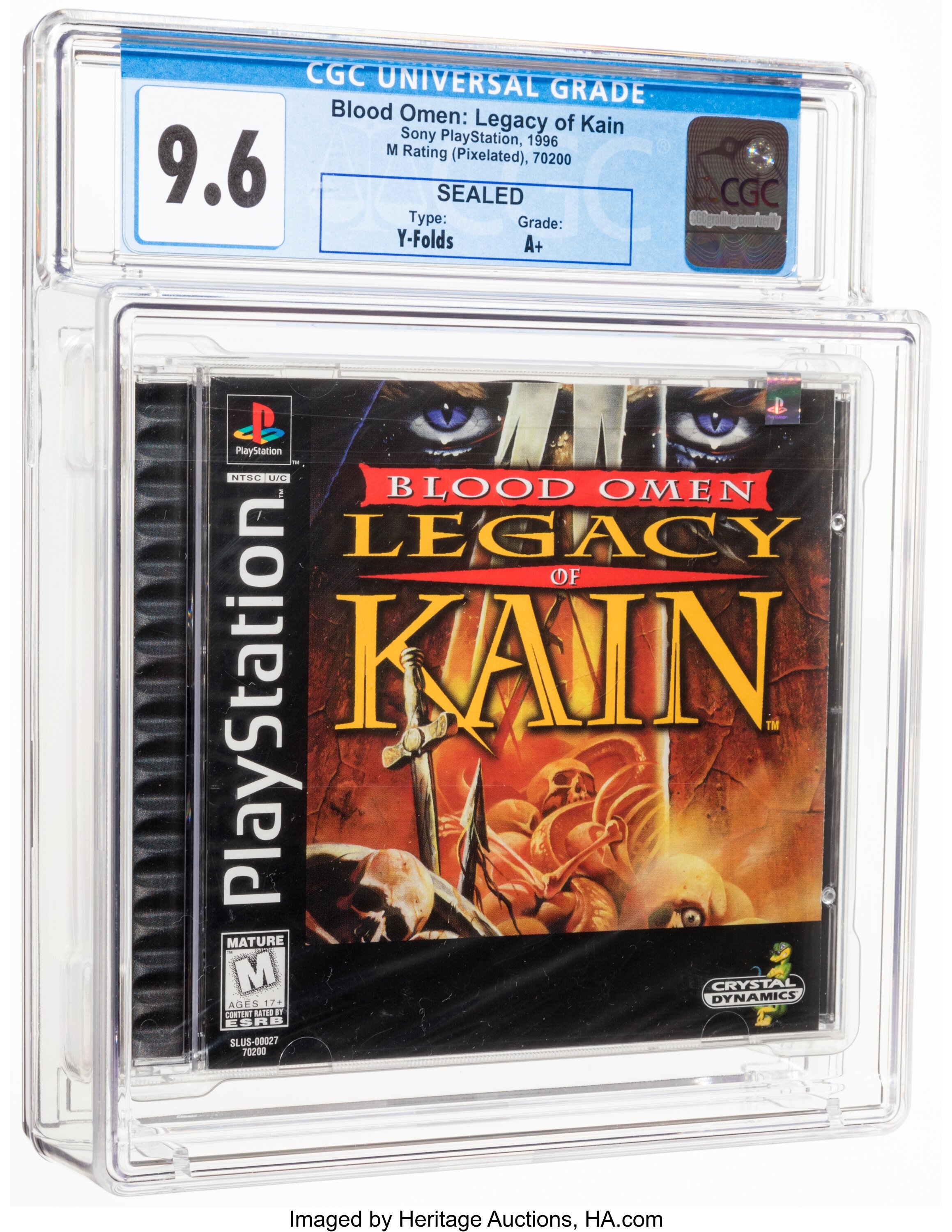 Blood Omen: Legacy of Kain (PS1) — PSA Pop Report & Prices