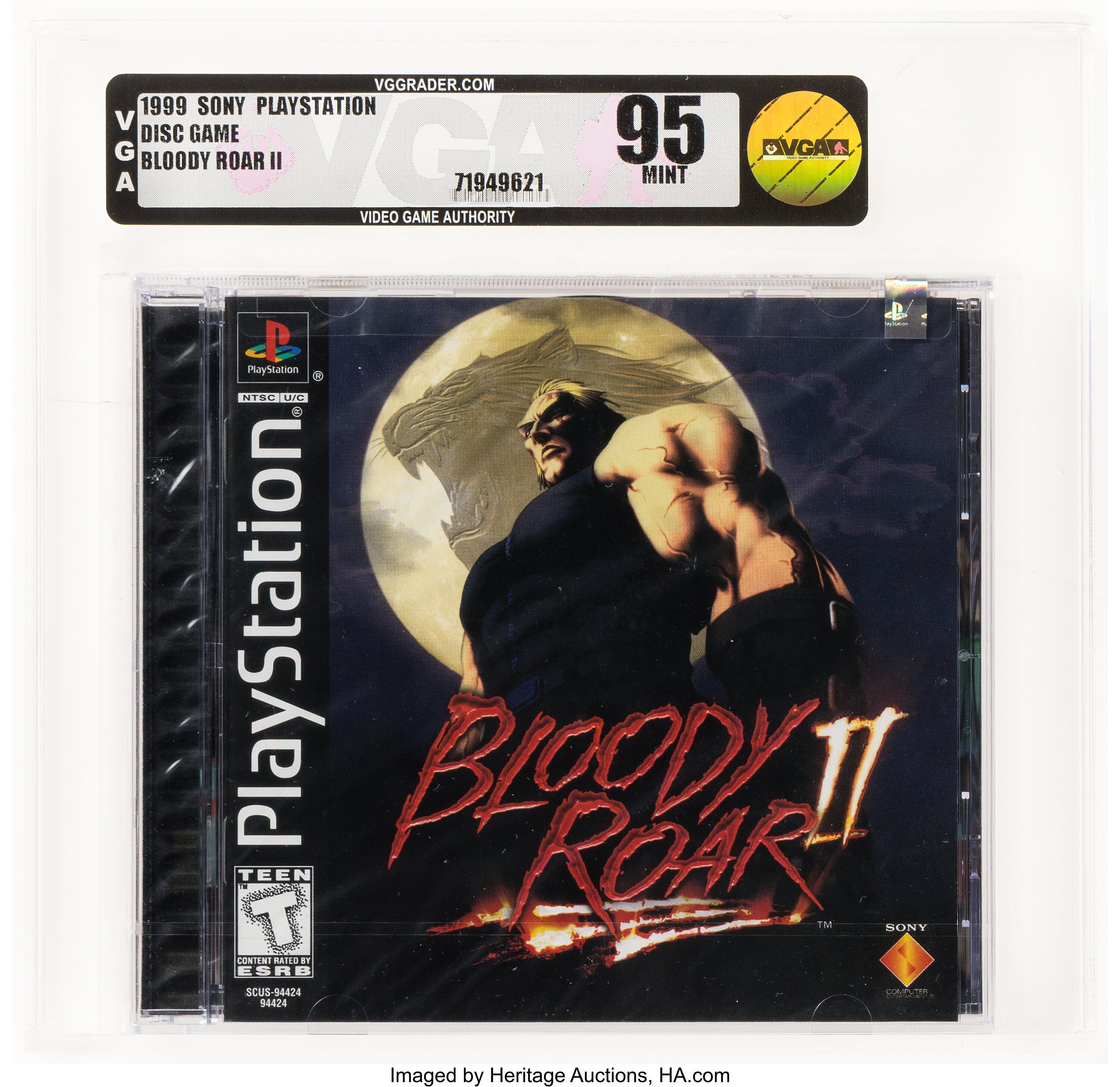 Bloody Roar II (PS1): PSA Pop Report & Prices