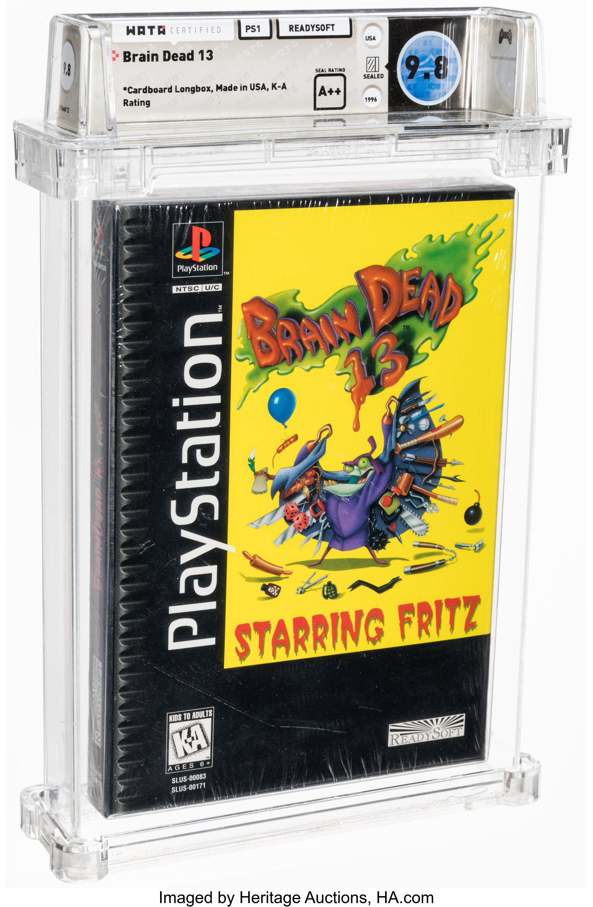 Brain Dead 13 (PS1): PSA Pop Report & Prices