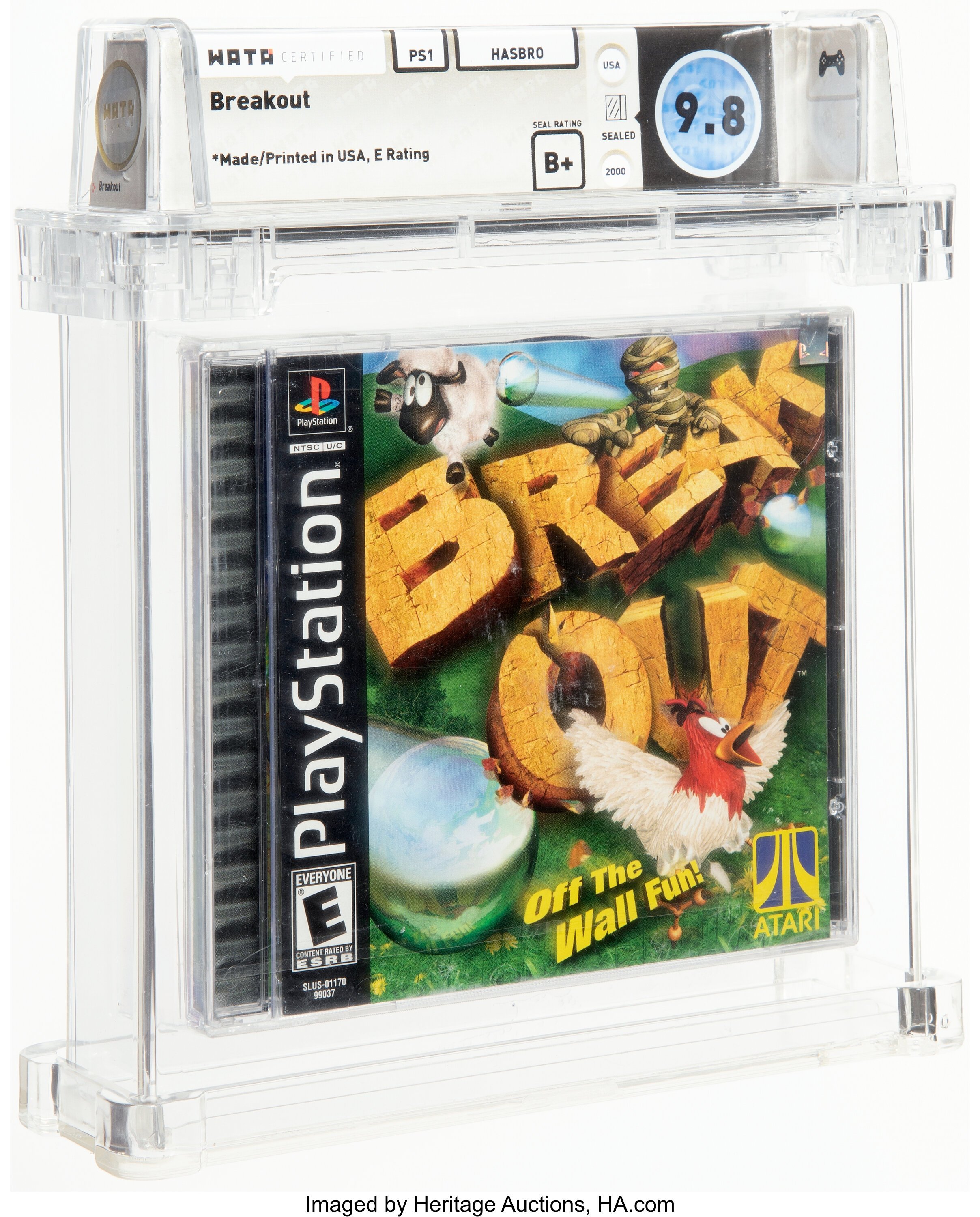 Breakout (PS1): PSA Pop Report & Prices
