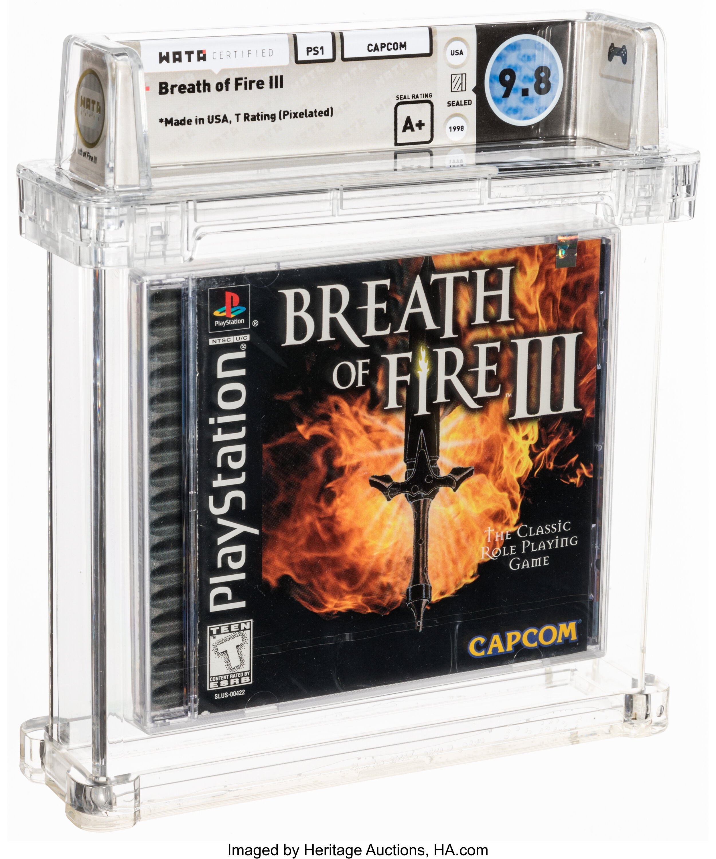 Breath of Fire III (PS1): PSA Pop Report & Prices