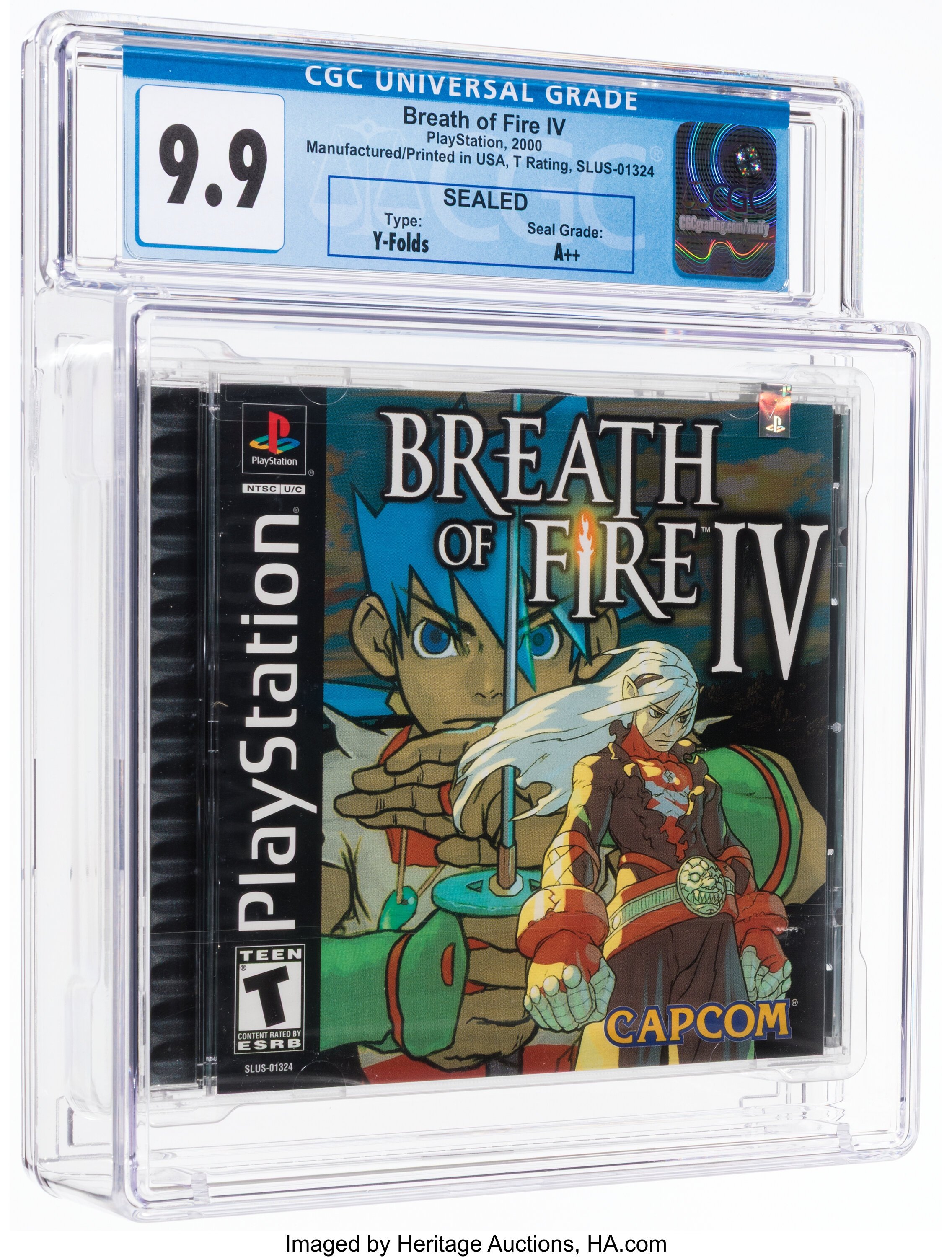 Breath of Fire IV (PS1): PSA Pop Report & Prices