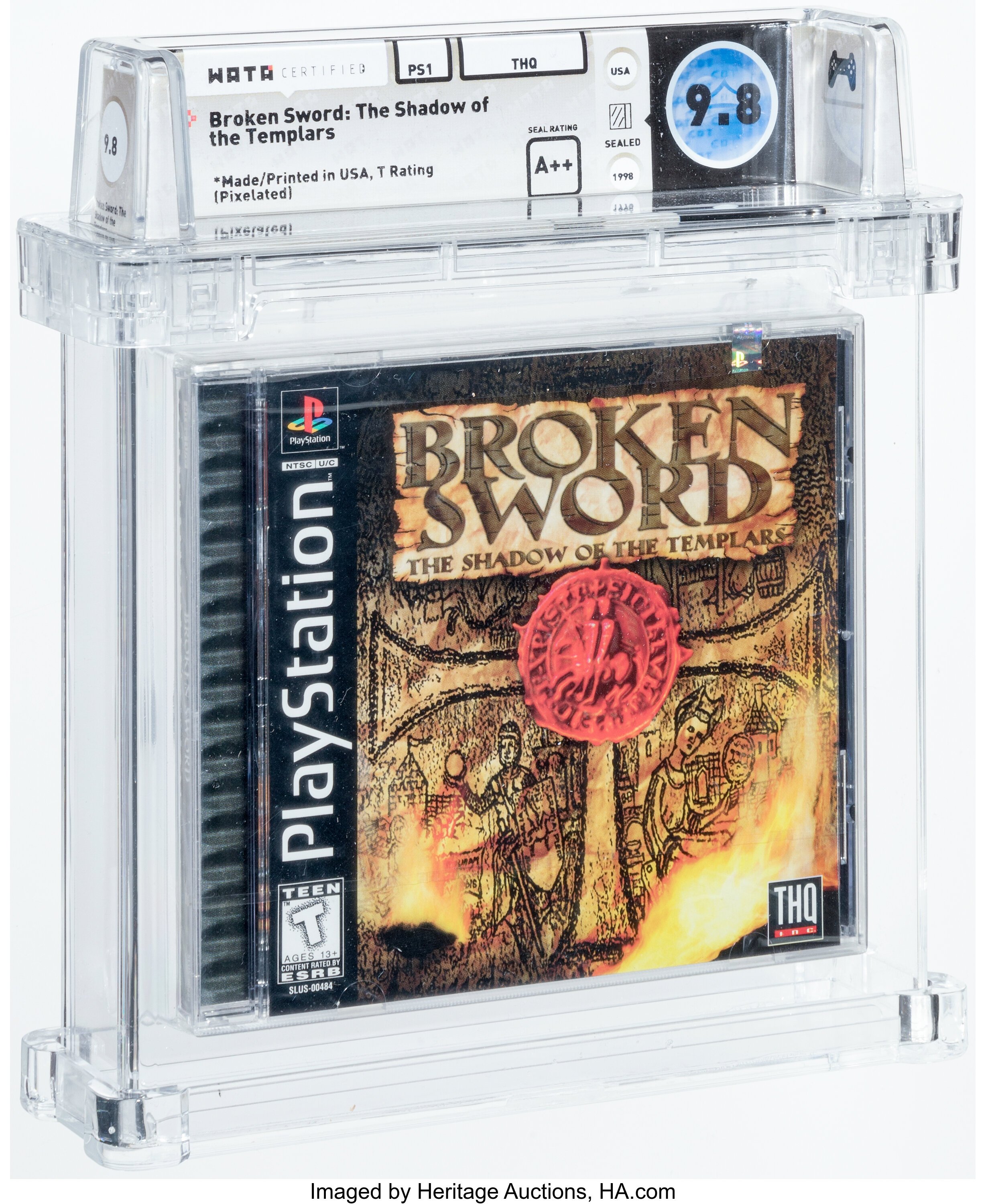 Broken Sword: The Shadow of the Templars (PS1) — Pop Report