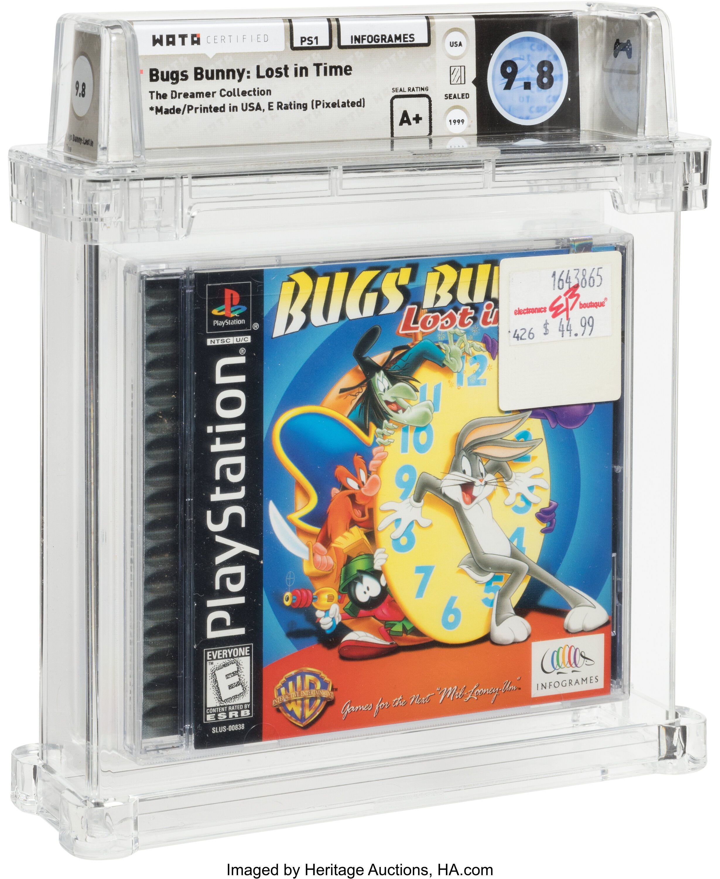 Bugs Bunny: Lost in Time (PS1) — PSA Pop Report & Prices