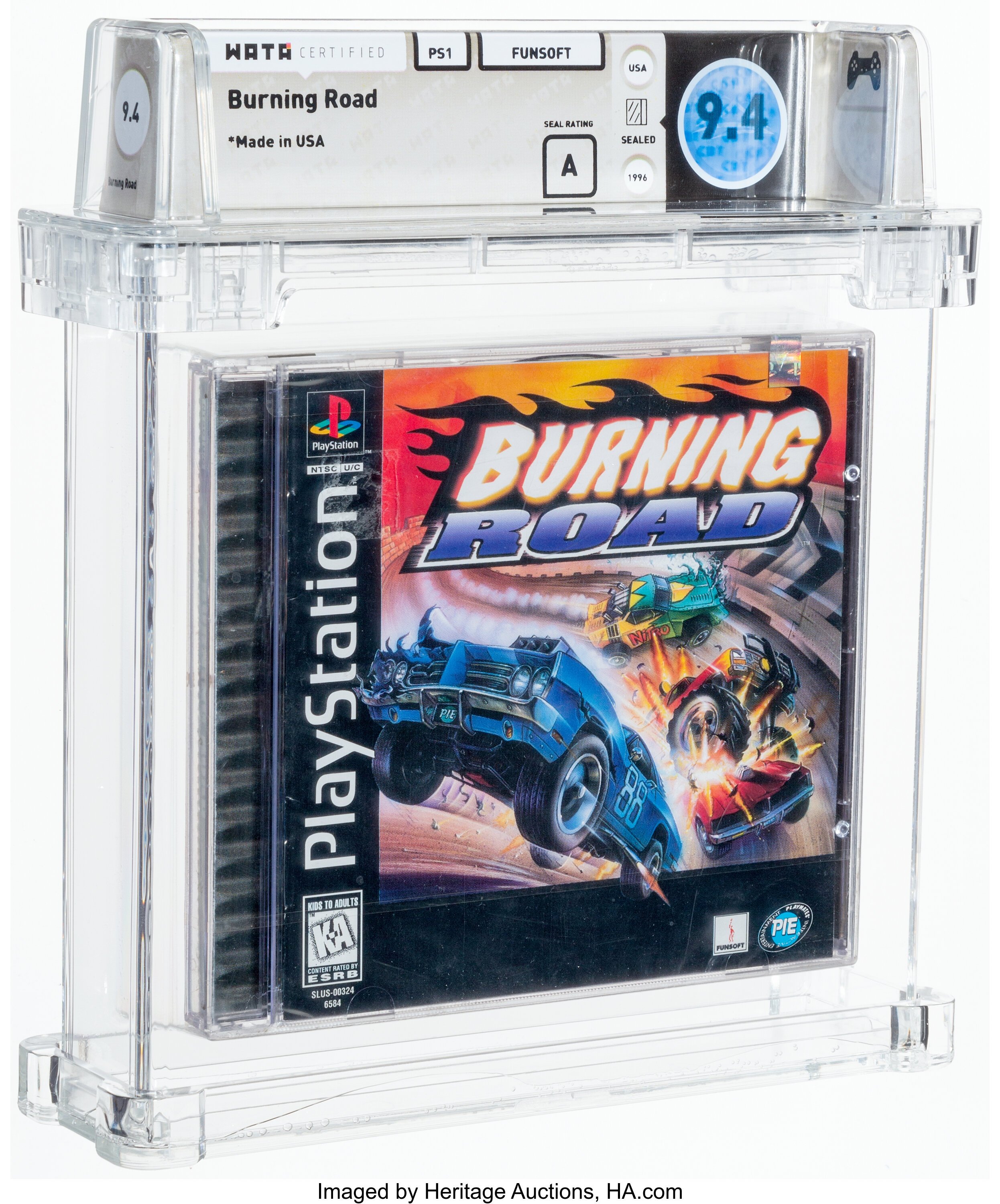Burning Road (PS1): PSA Pop Report & Prices