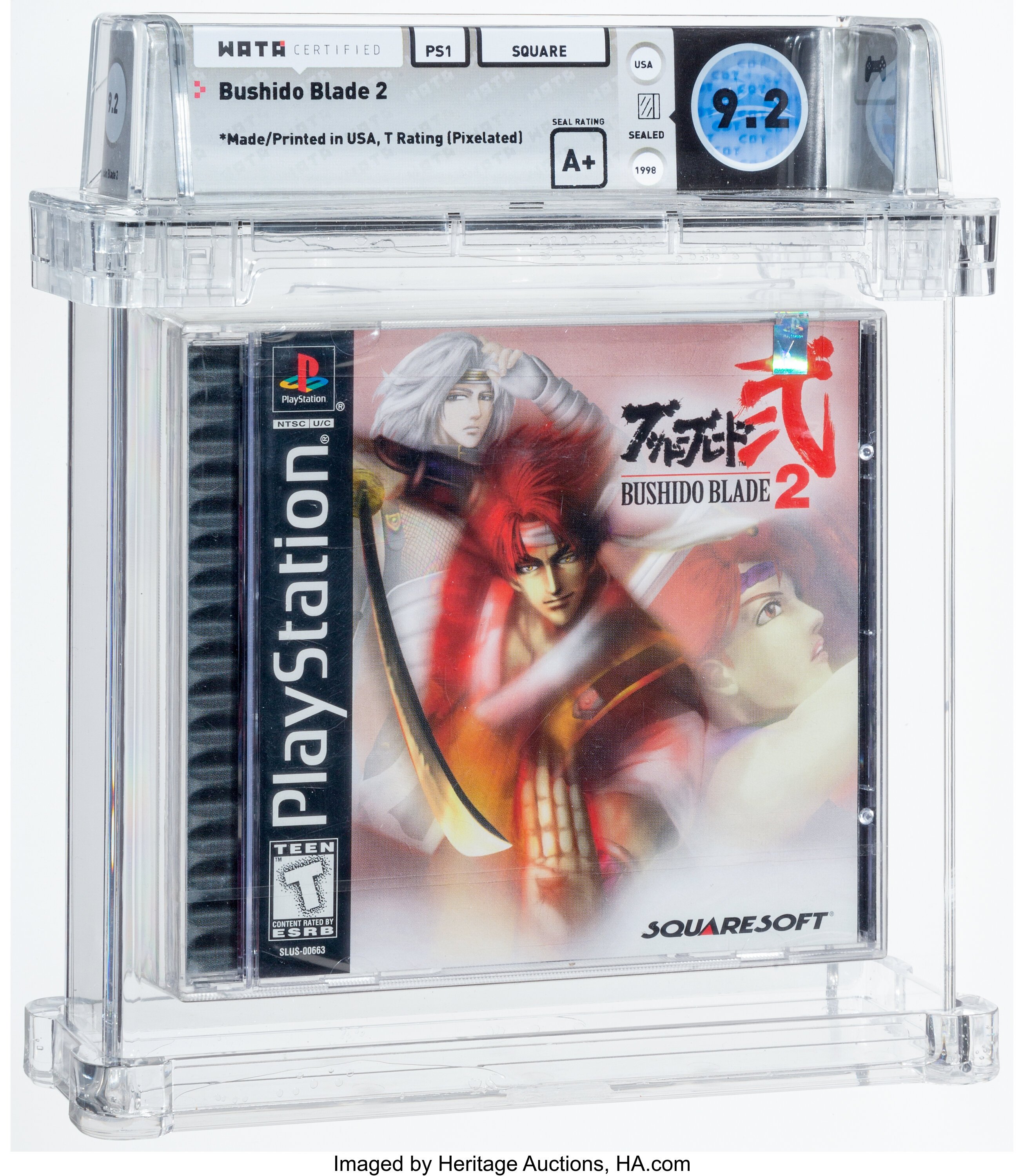 Bushido Blade 2 (PS1): PSA Pop Report & Prices