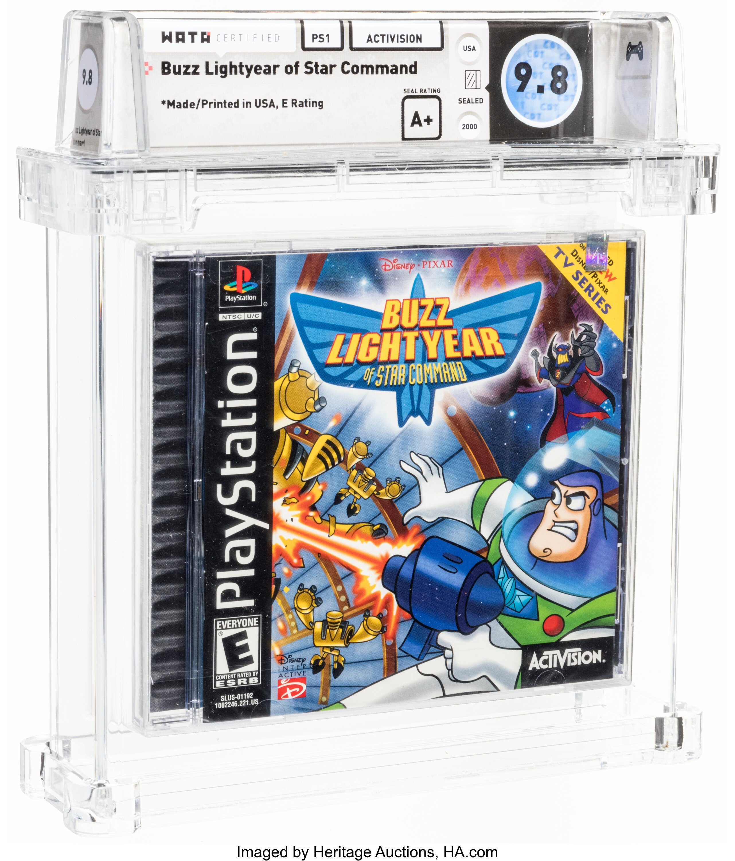 Buzz Lightyear of Star Command (PS1): PSA Pop & Prices