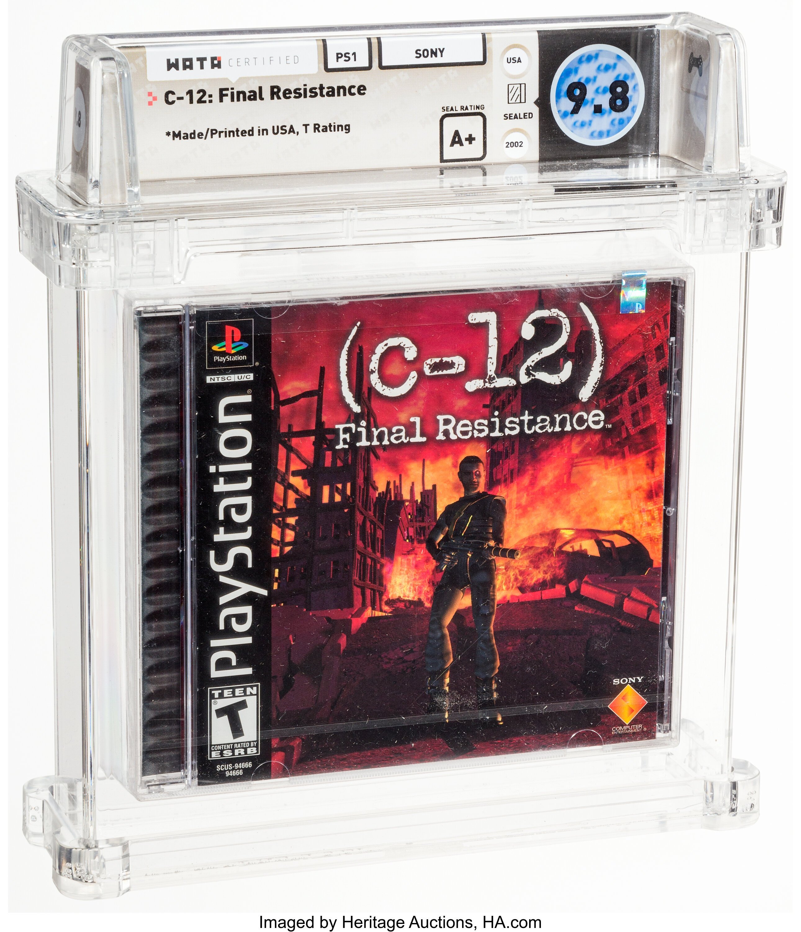 C-12: Final Resistance (PS1) — PSA Pop Report & Prices