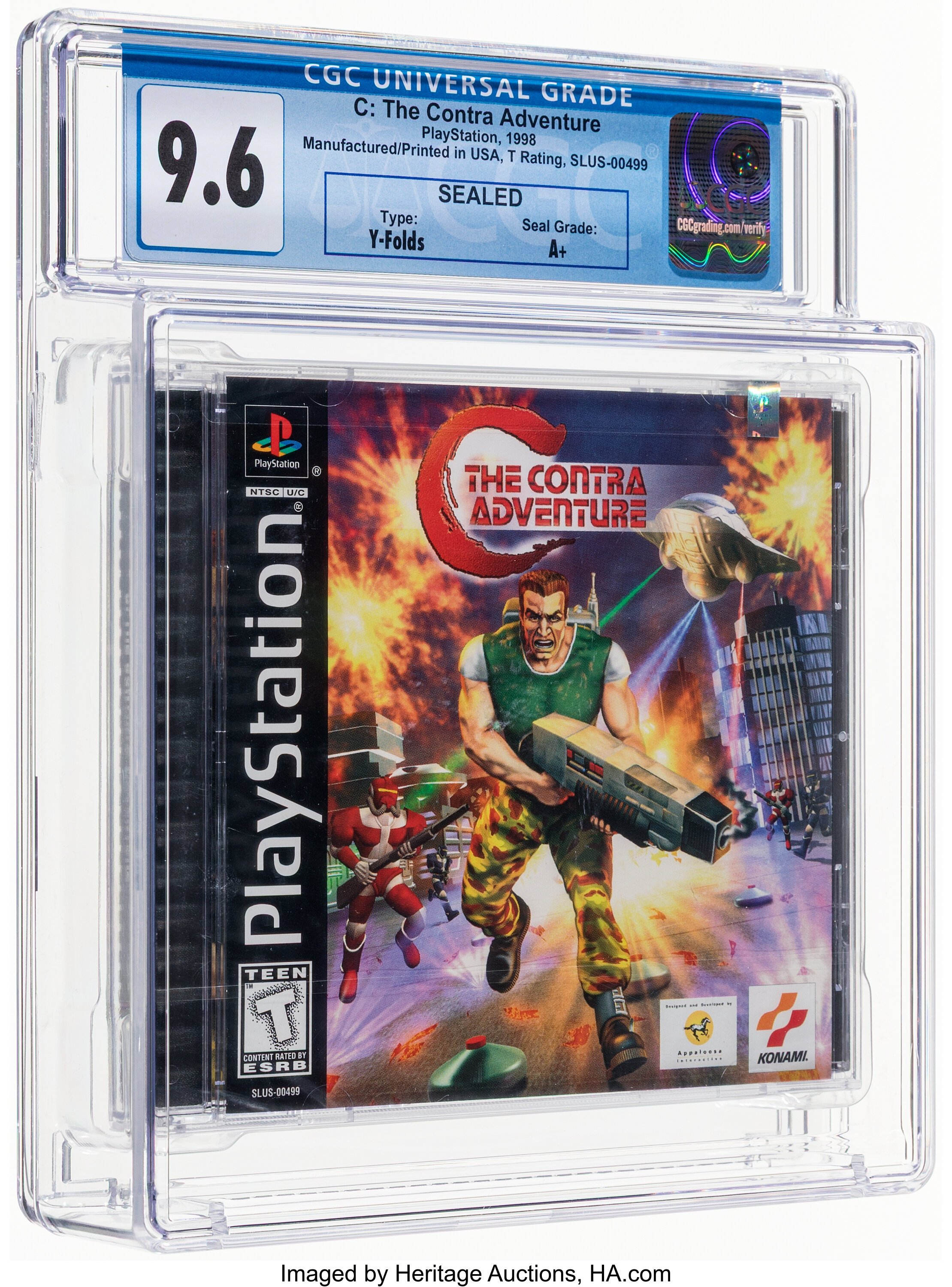 C: The Contra Adventure (PS1) — PSA Pop Report & Prices