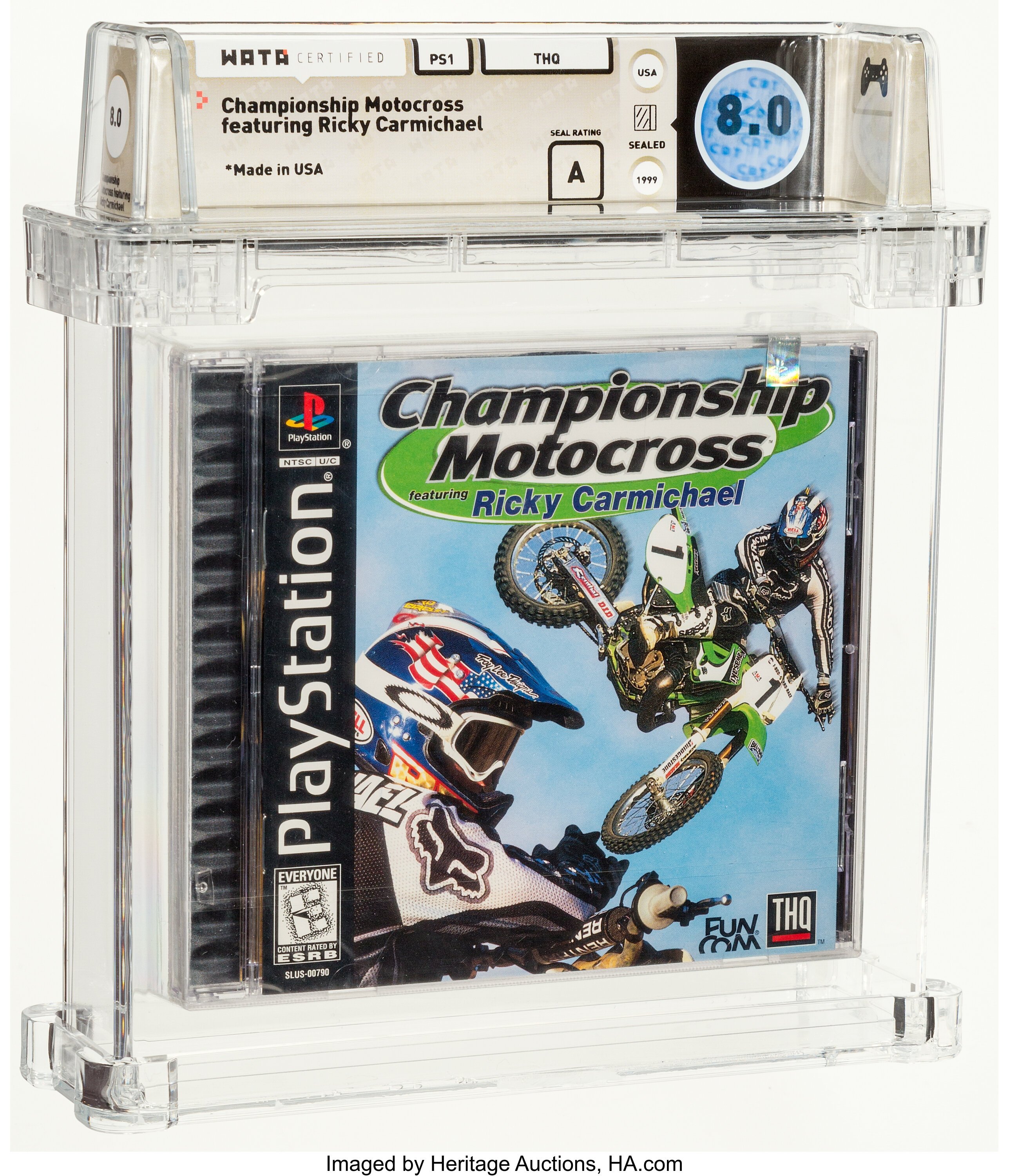 Championship Motocross featuring Ricky Carmichael (PS1)