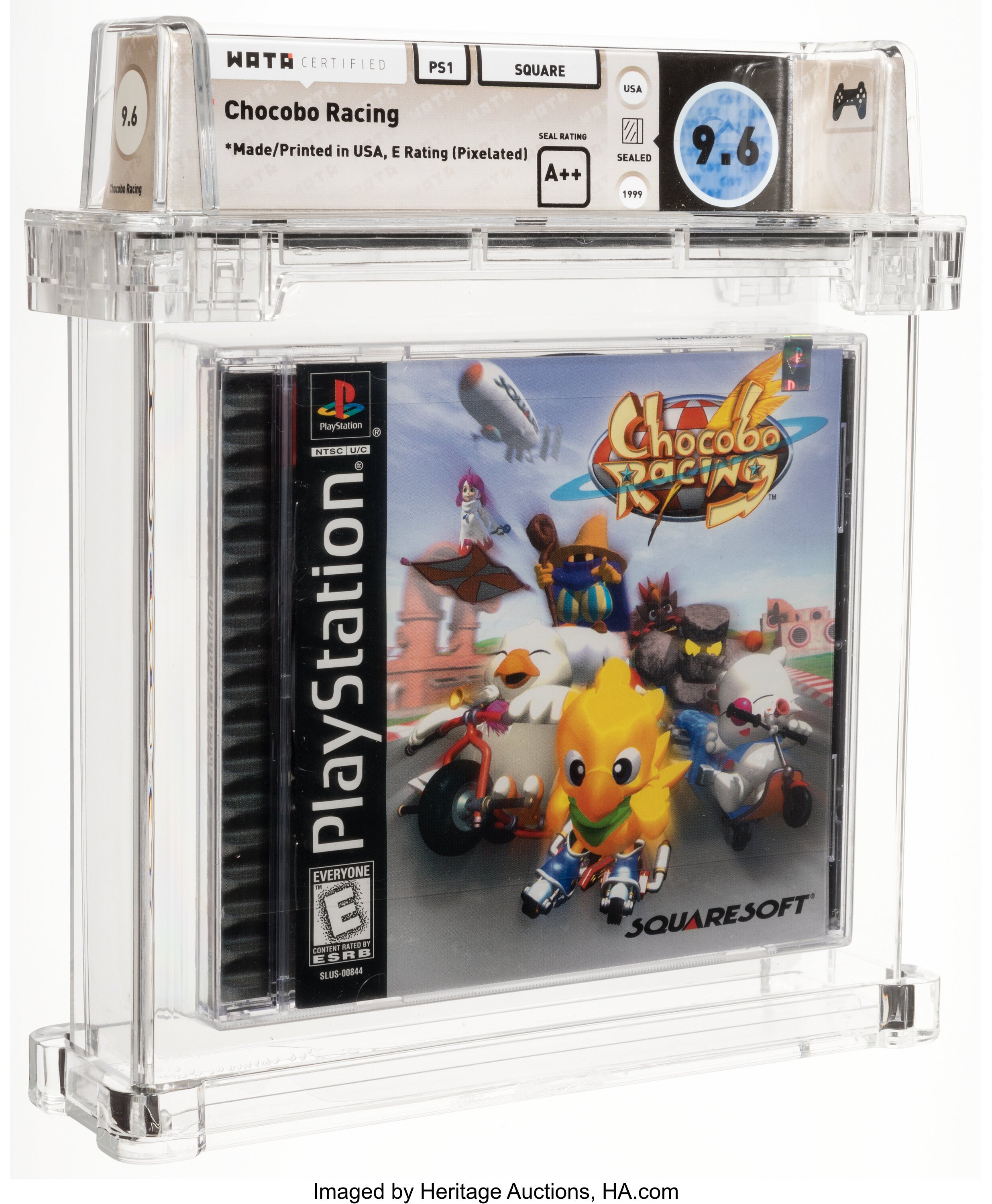 Chocobo Racing (PS1): PSA Pop Report & Prices
