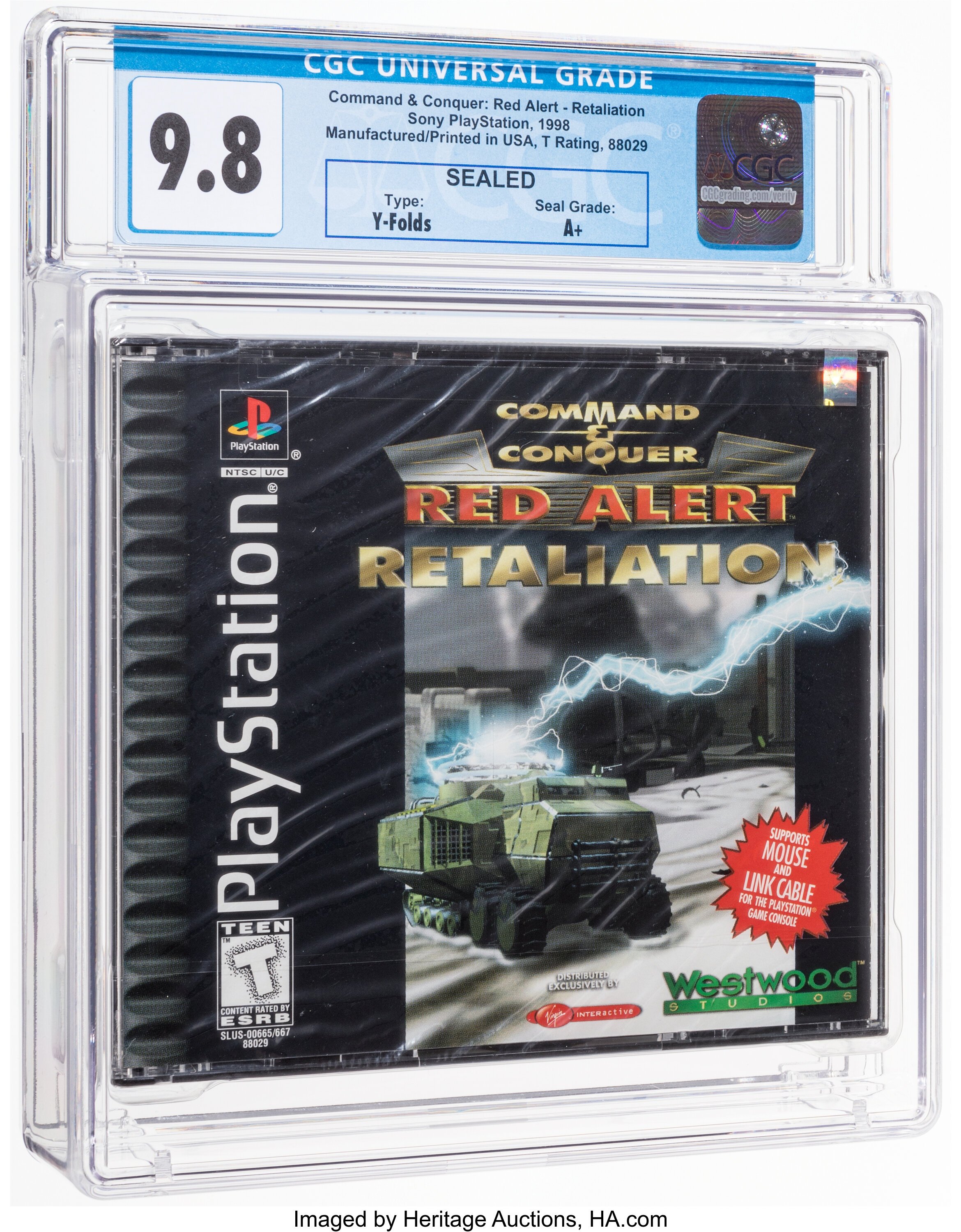 Command & Conquer Red Alert: Retaliation (PS1) — Pop Report