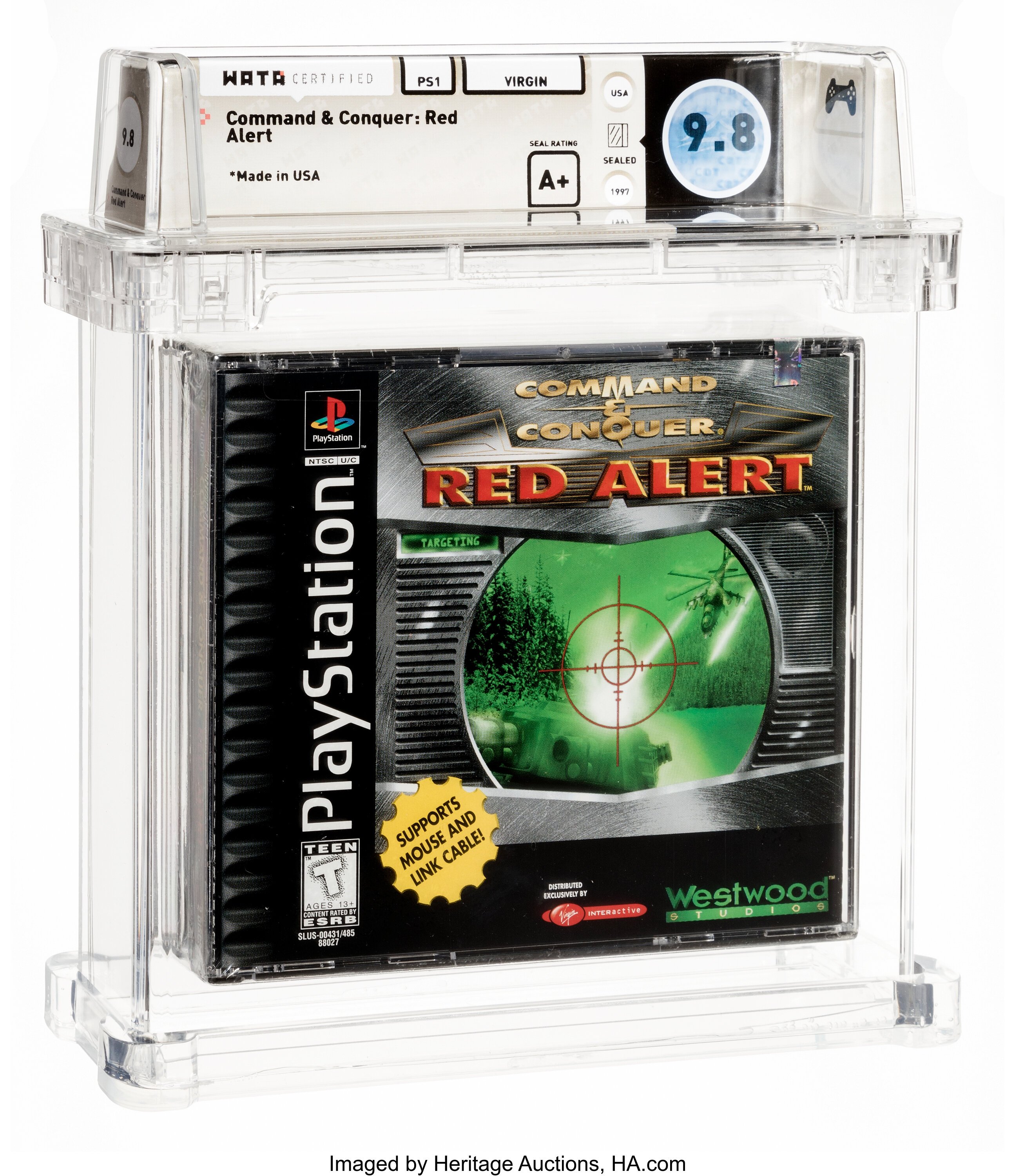 Command & Conquer: Red Alert (PS1) — PSA Pop Report & Prices