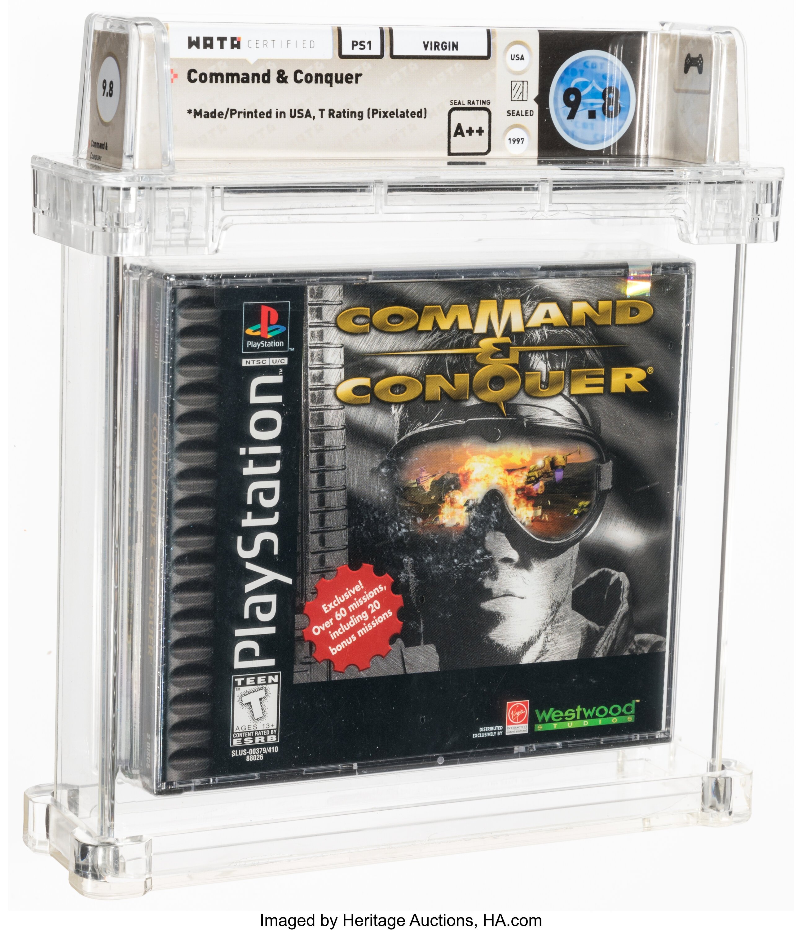 Command & Conquer (PS1): PSA Pop Report & Prices